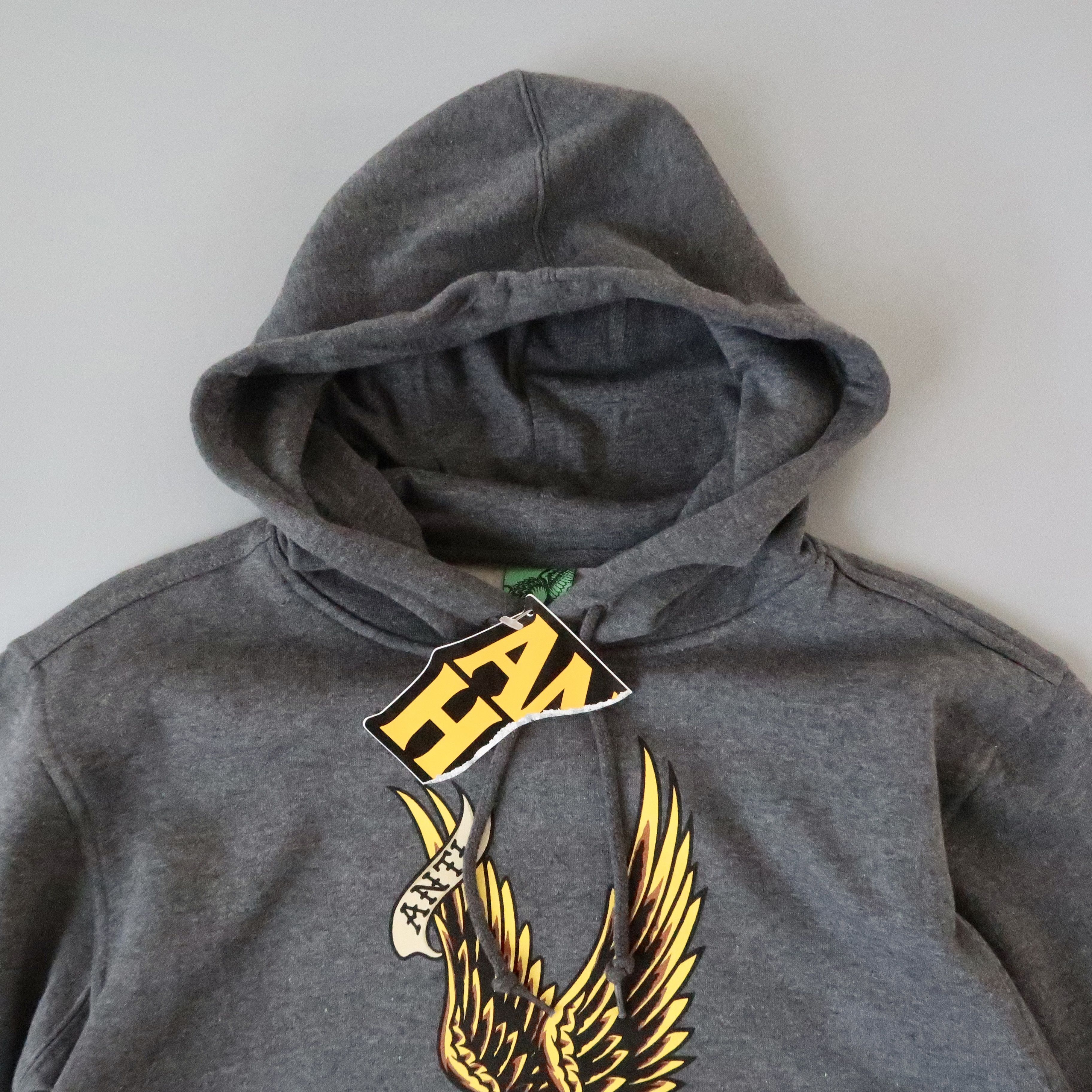 Antihero 2000's ANTIHERO eagle logo hoodie heather charcoal S Size US S / EU 44-46 / 1 - 1 Thumbnail