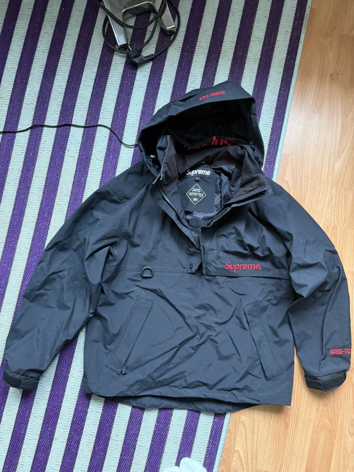 Supreme Supreme Gore-Tex Anorak Pullover Jacket SS20 Hooded Size US S / EU 44-46 / 1 - 2 Thumbnail
