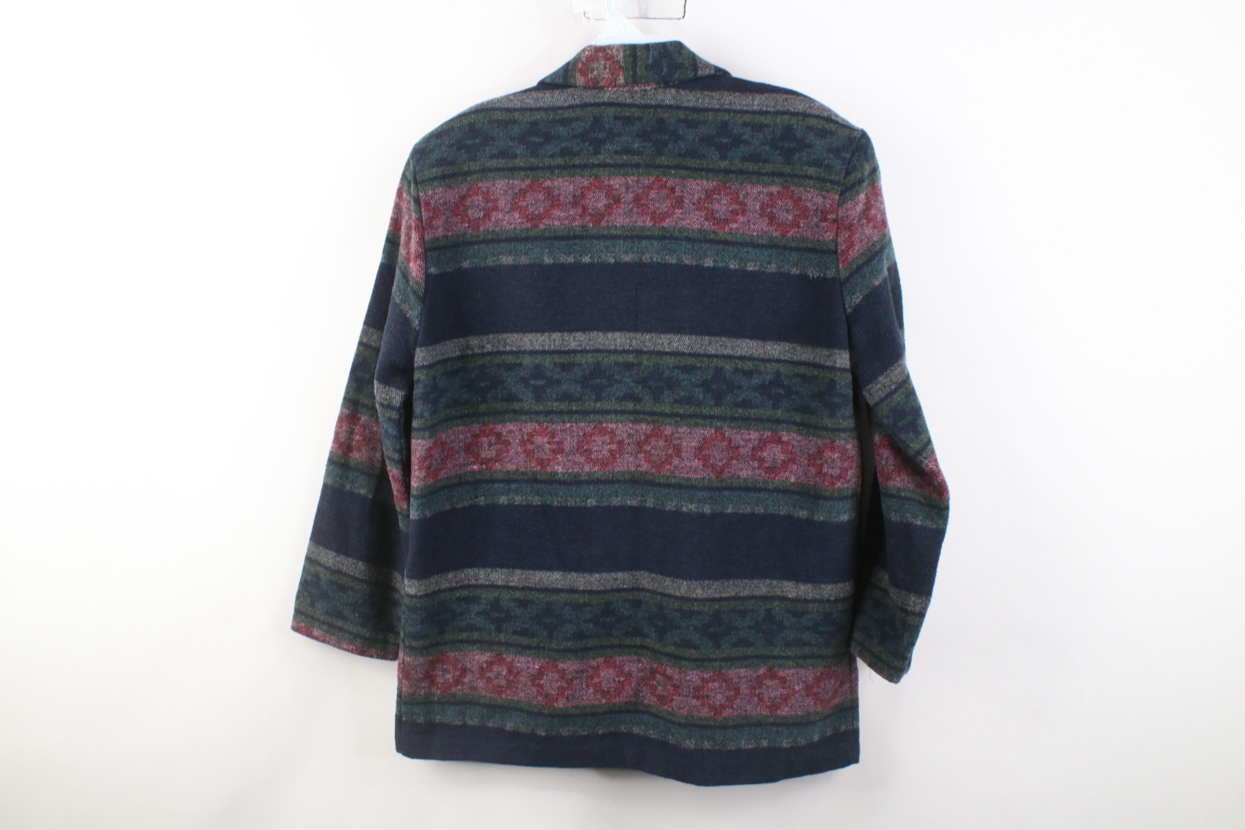 Vintage Vintage 90s Streetwear Southwestern Blazer Jacket USA Size M / US 6-8 / IT 42-44 - 12 Thumbnail