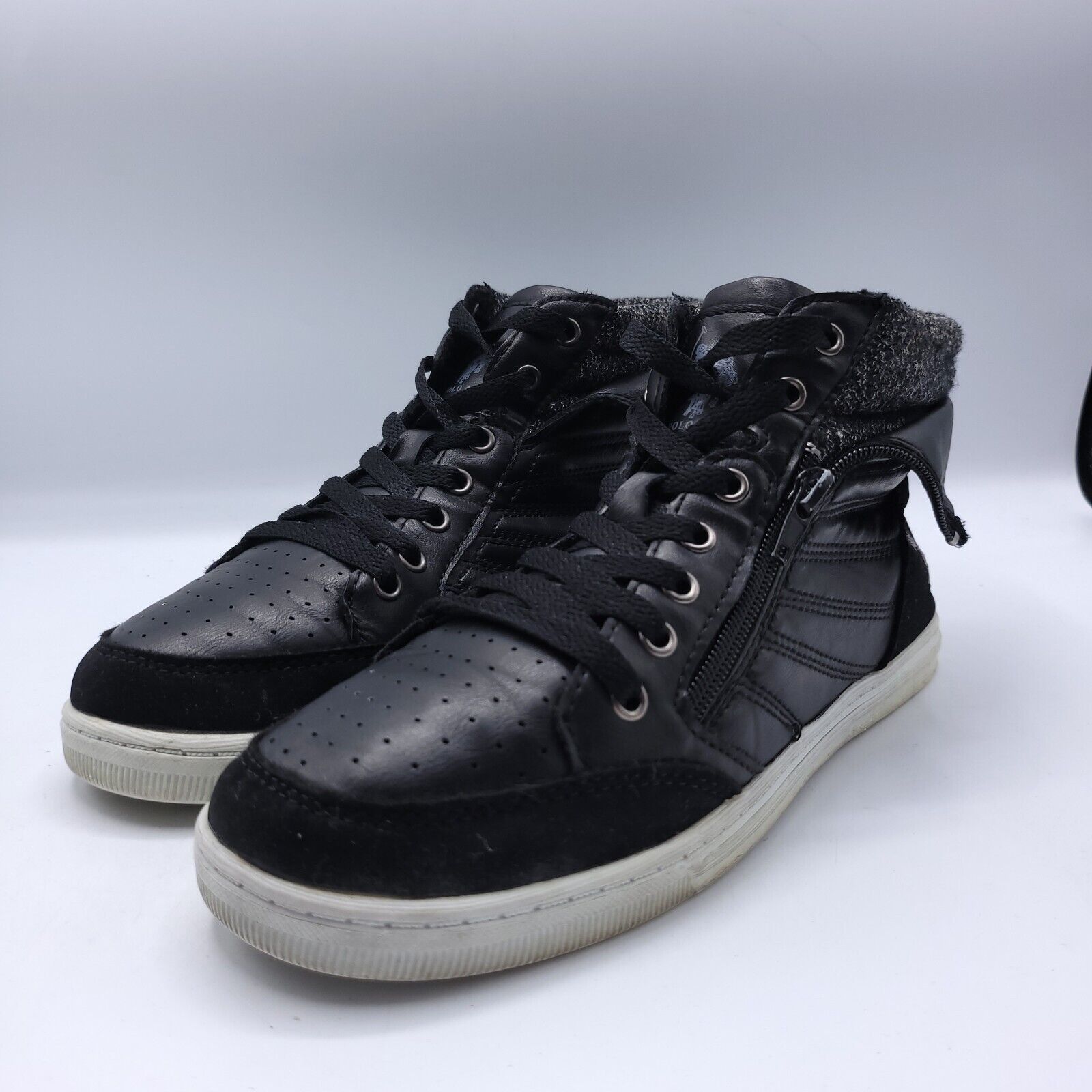 U.S. Polo Assn. US Polo Assn Mila Shoe Womens Size 7.5 NW7496 Black White Size US 7.5 / IT 37.5 - 1 Thumbnail