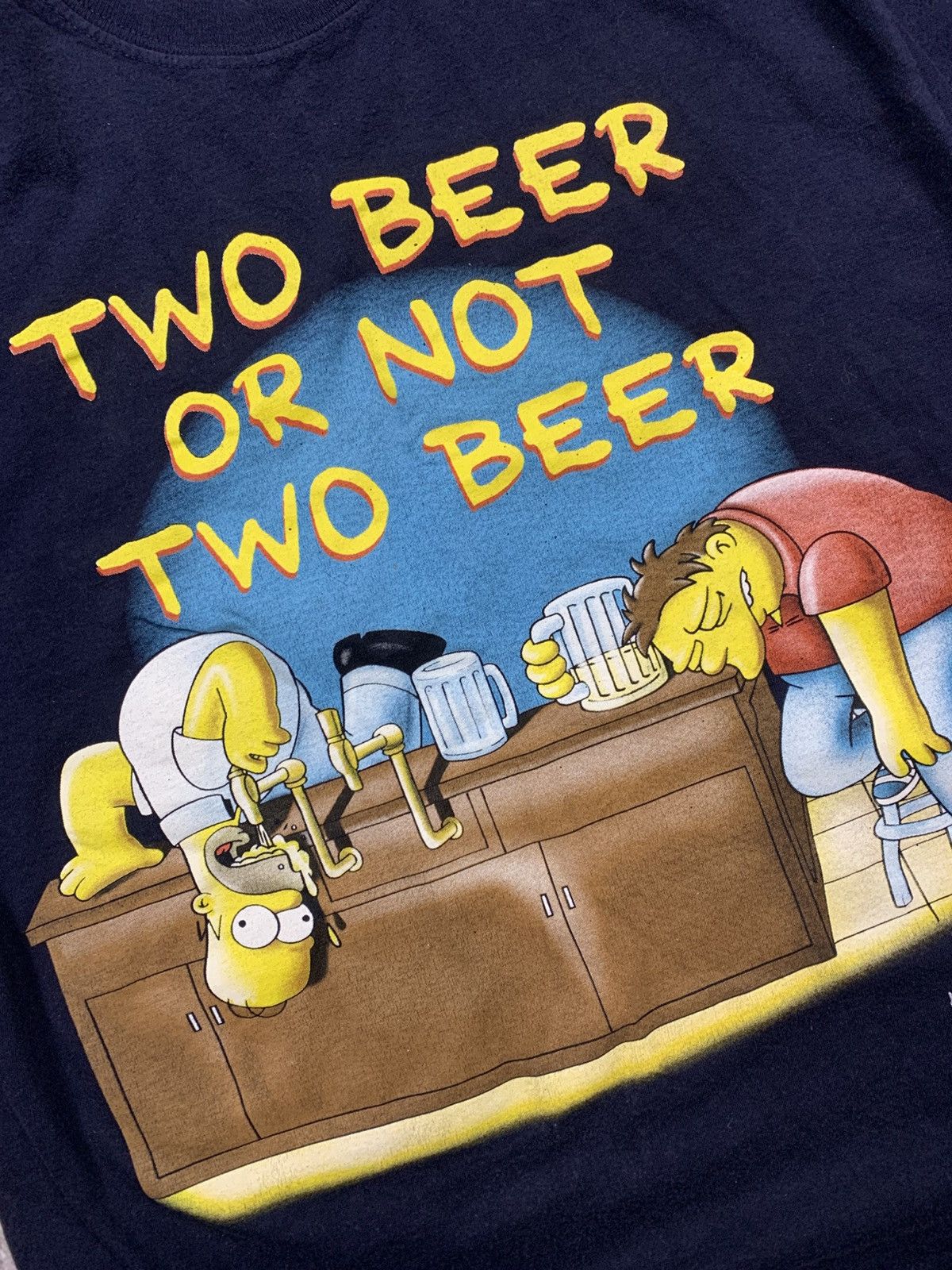 Designer × The Simpsons × Vintage The Simpsons Tee Vintage Merch 90x Beer Logo Y2k Gomer Style Size US M / EU 48-50 / 2 - 7 Thumbnail