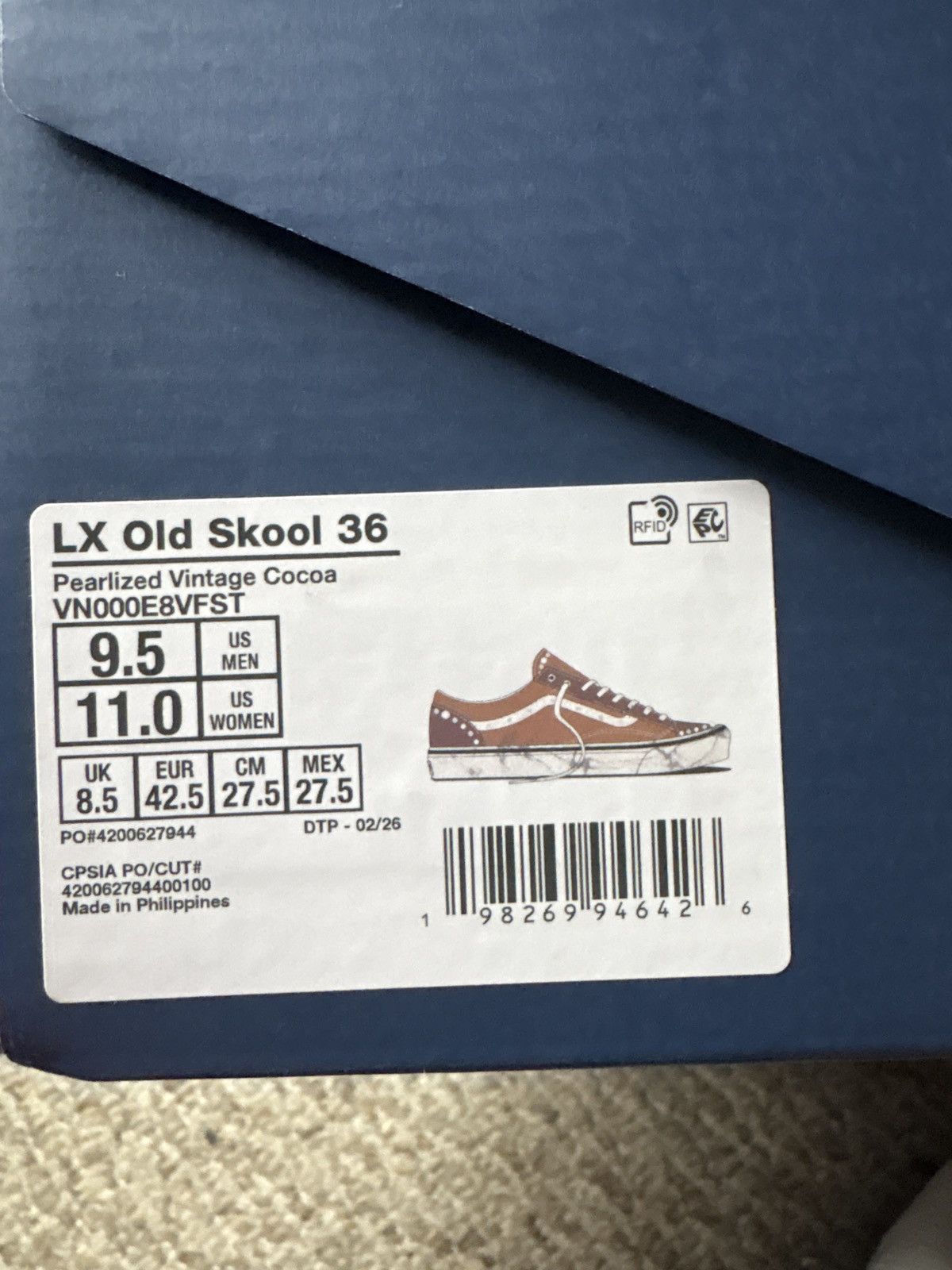 Vans Vans cocoa Brown Size US 9.5 / EU 42-43 - 6 Thumbnail