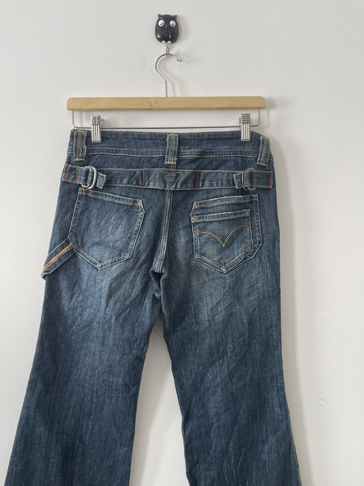 Levi's Rare Vintage LEVIS Lady Style Bootcut Flare Buckleback Style Size 29" - 4 Thumbnail