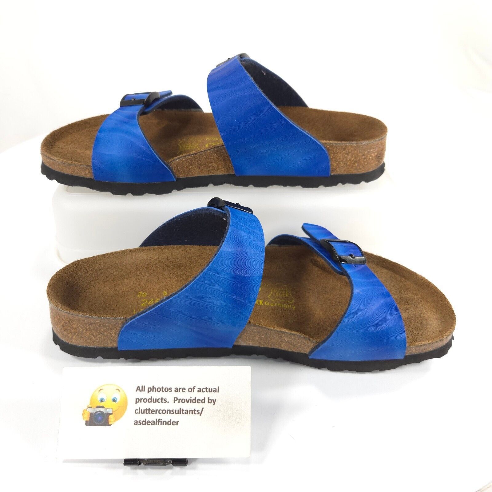 Birkenstock Papillio By Birkenstock Sydney Wave Sandal Size 7 Blue Size US 7 / IT 37 - 4 Thumbnail