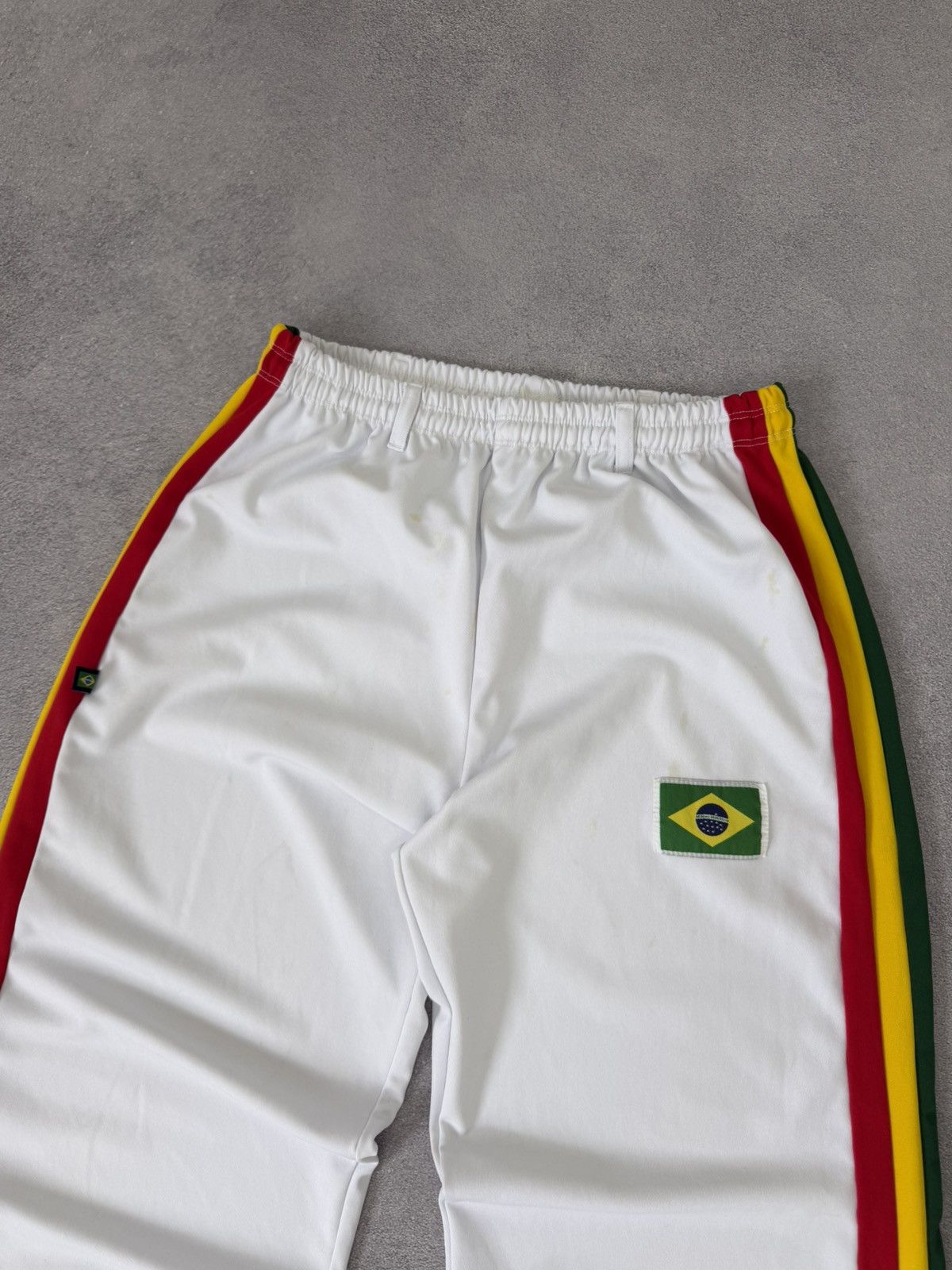 Japanese Brand 00s Brasil Retro Flared Bootcut Japan Style Pants Y2K Size US 36 / EU 52 - 4 Thumbnail