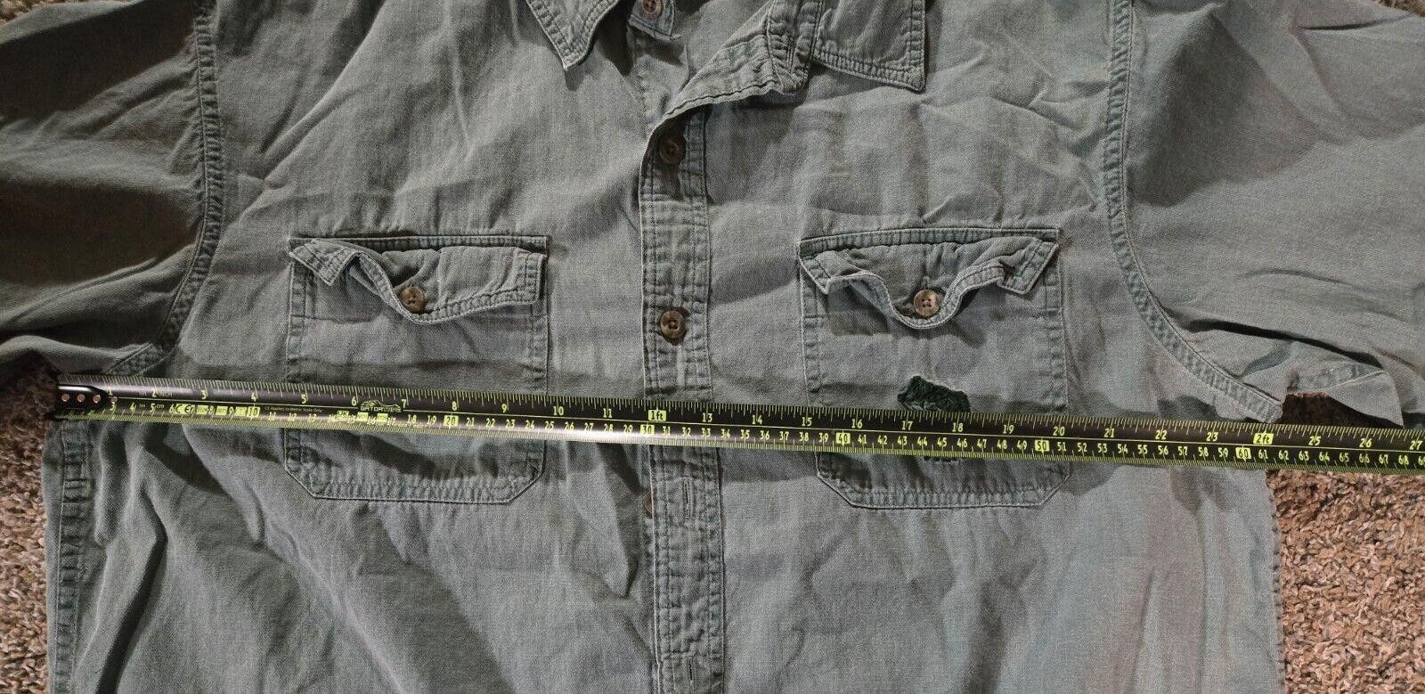 Redhead Red Head Brand Button Up Collared Shirt Bass On Pocket XLT Size US XL / EU 56 / 4 - 2 Thumbnail