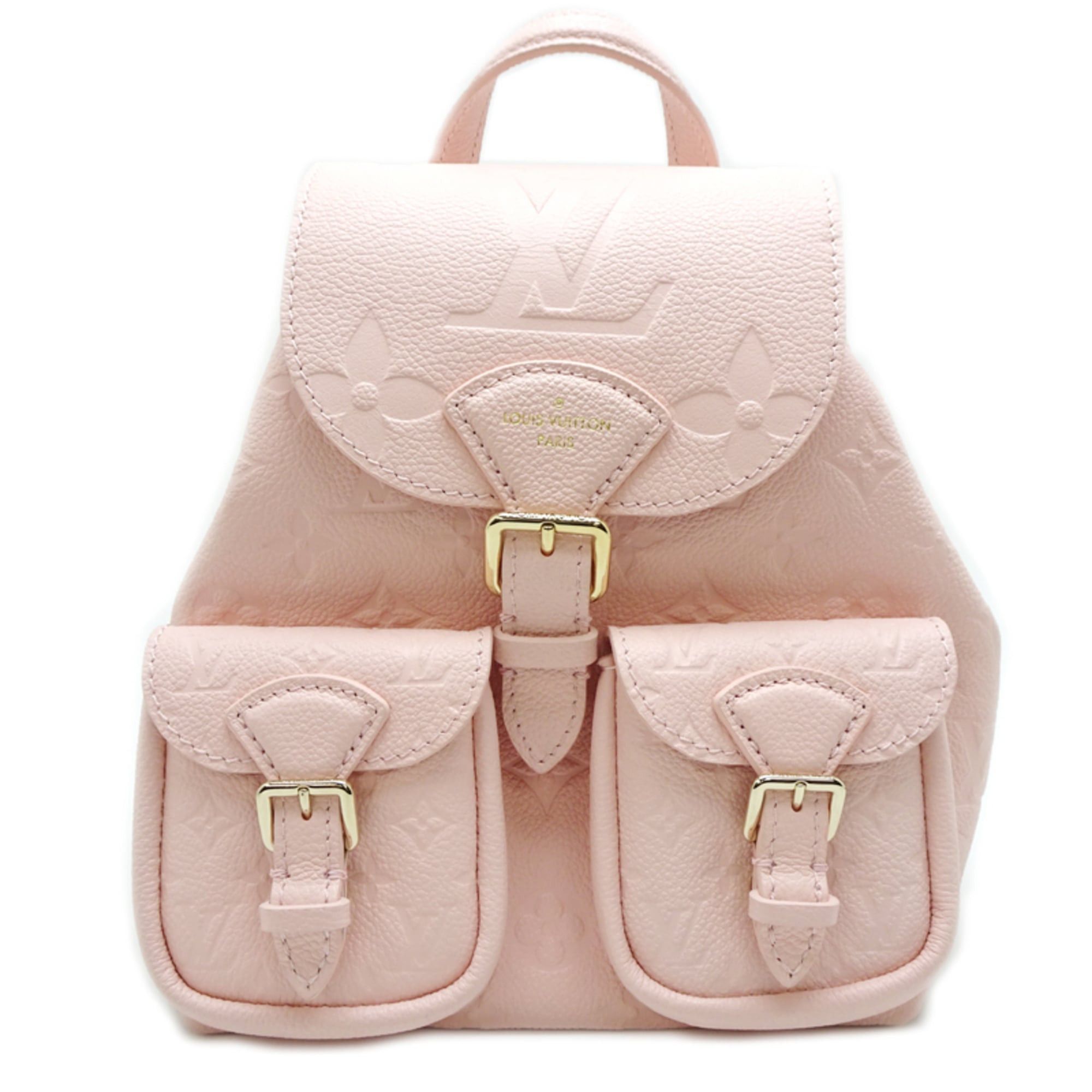 Louis Vuitton Louis Vuitton Backpack Women's Backpack/Daypack M47074 (Discontinued) Monogram Empreinte Pink Size ONE SIZE - 1 Thumbnail