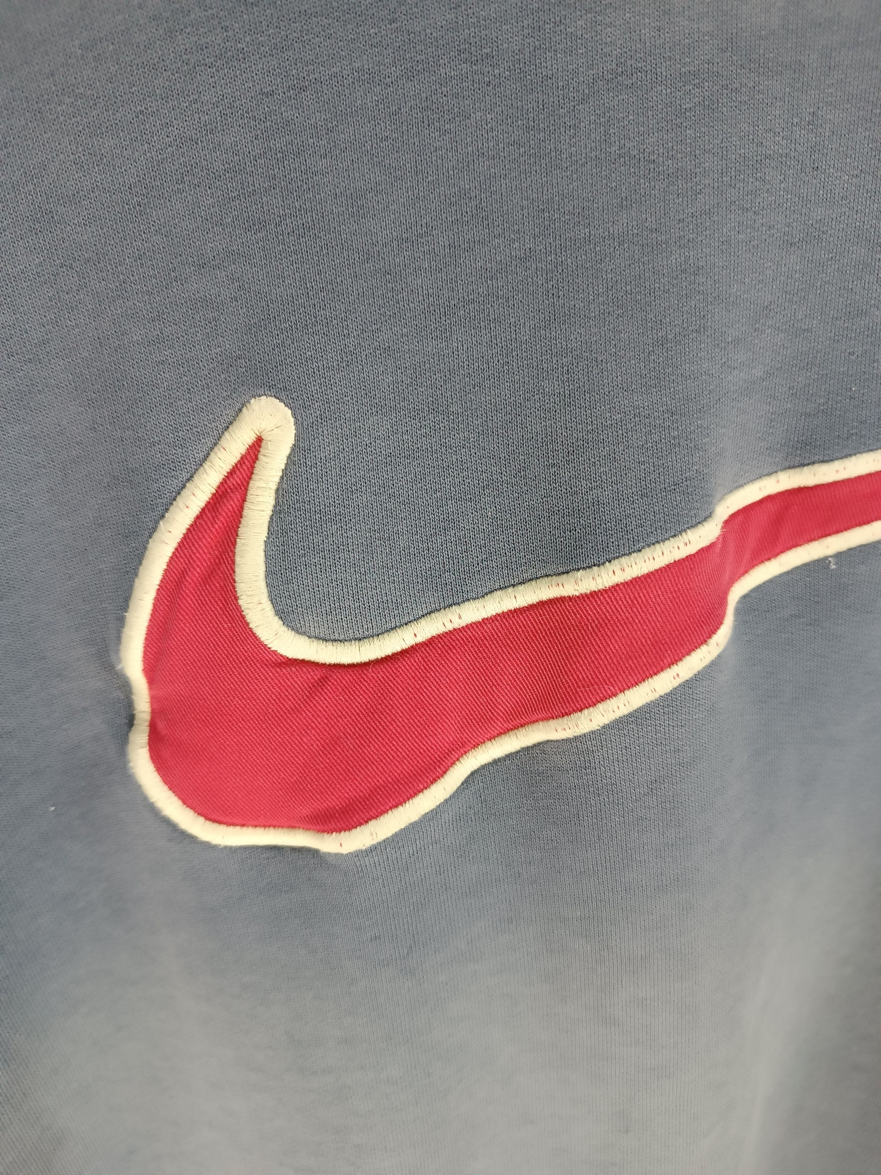 Nike VINTAGE 90'S FADED NIKE SWOSH SWEATSHIRT CREWNECK Size US L / EU 52-54 / 3 - 11 Thumbnail