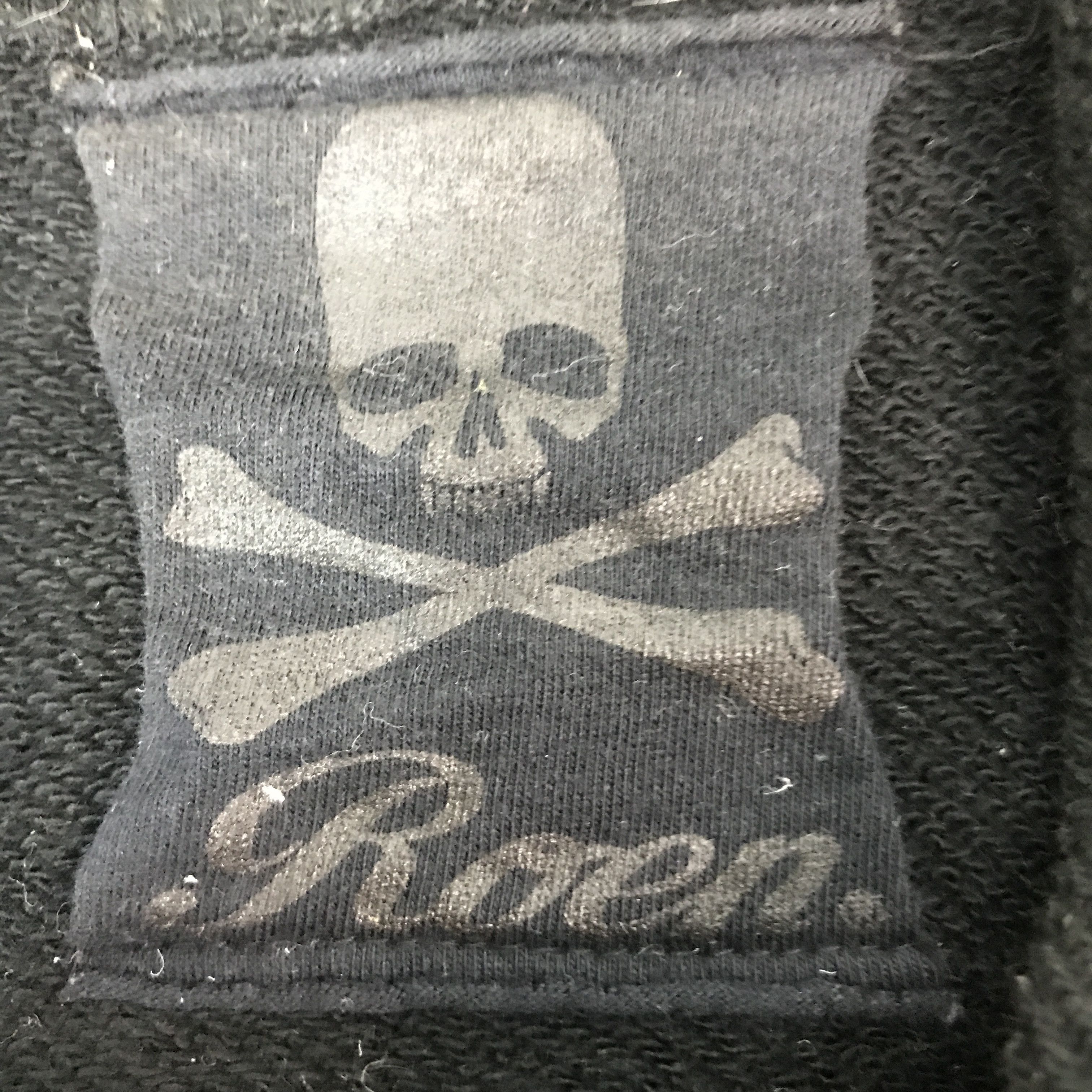 Roen ROEN ACID WASH SKULL DESIGN HOODIR ZIP JACKET Size US XS / EU 42 / 0 - 10 Thumbnail