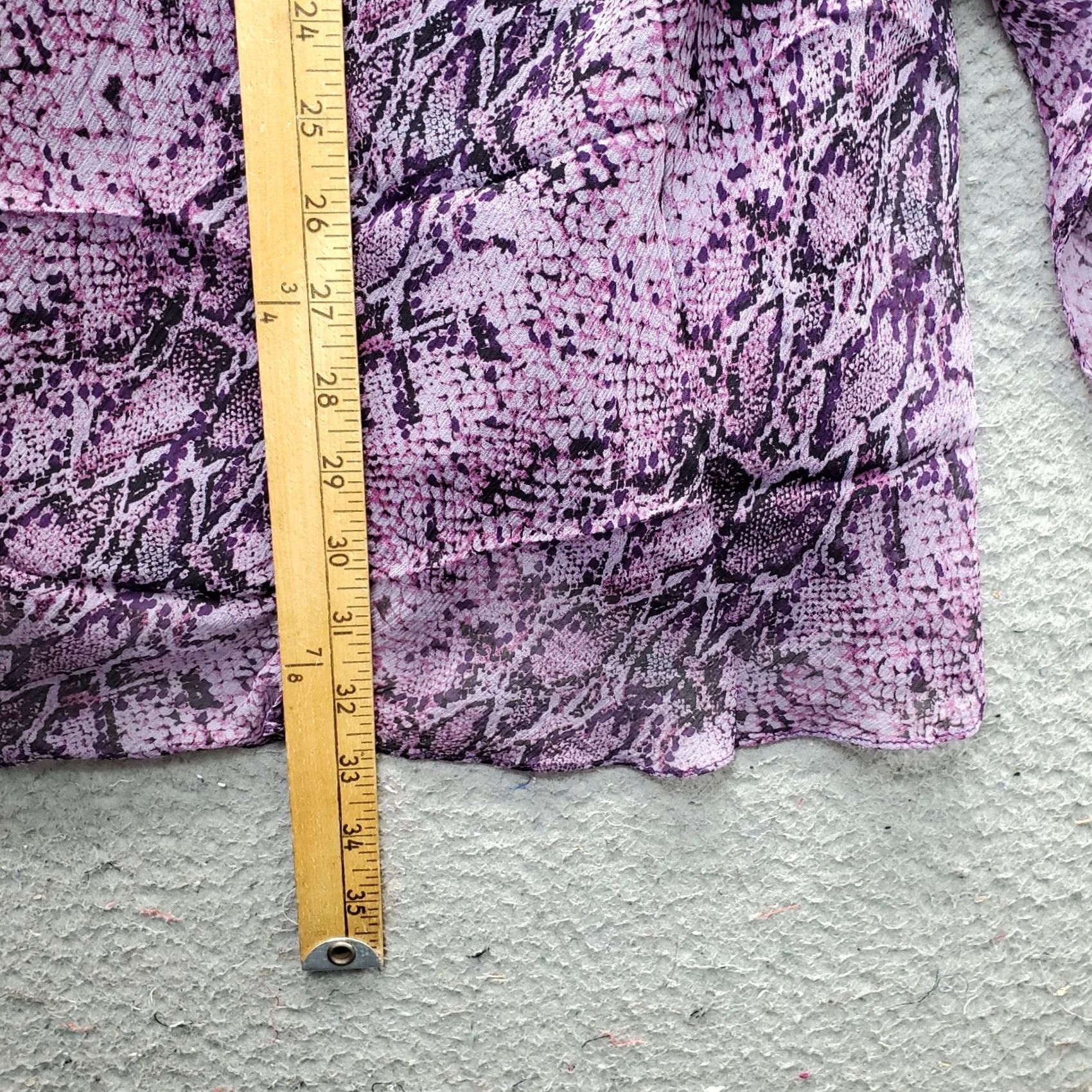 Bob Mackie Bob Mackie Silk Tunic Top Womens 4X Multi Animal Print Sequin Shoulder Pullover Size XXL / US 16-18 / IT 52-54 - 3 Thumbnail