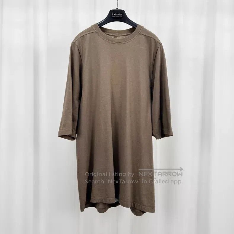 Rick Owens Rick Owens Brown main line short sleeve Size US S / EU 44-46 / 1 - 1 Thumbnail