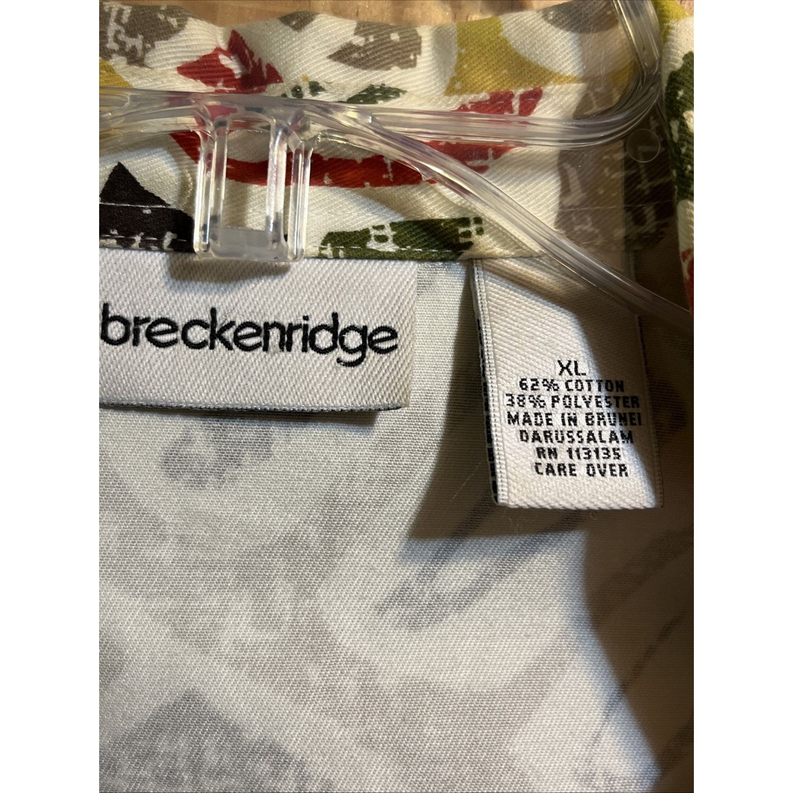 Other Vintage 90s Breckenridge Shirt Jacket XL Boho Artsy Hippie Size XL / US 12-14 / IT 48-50 - 2 Thumbnail