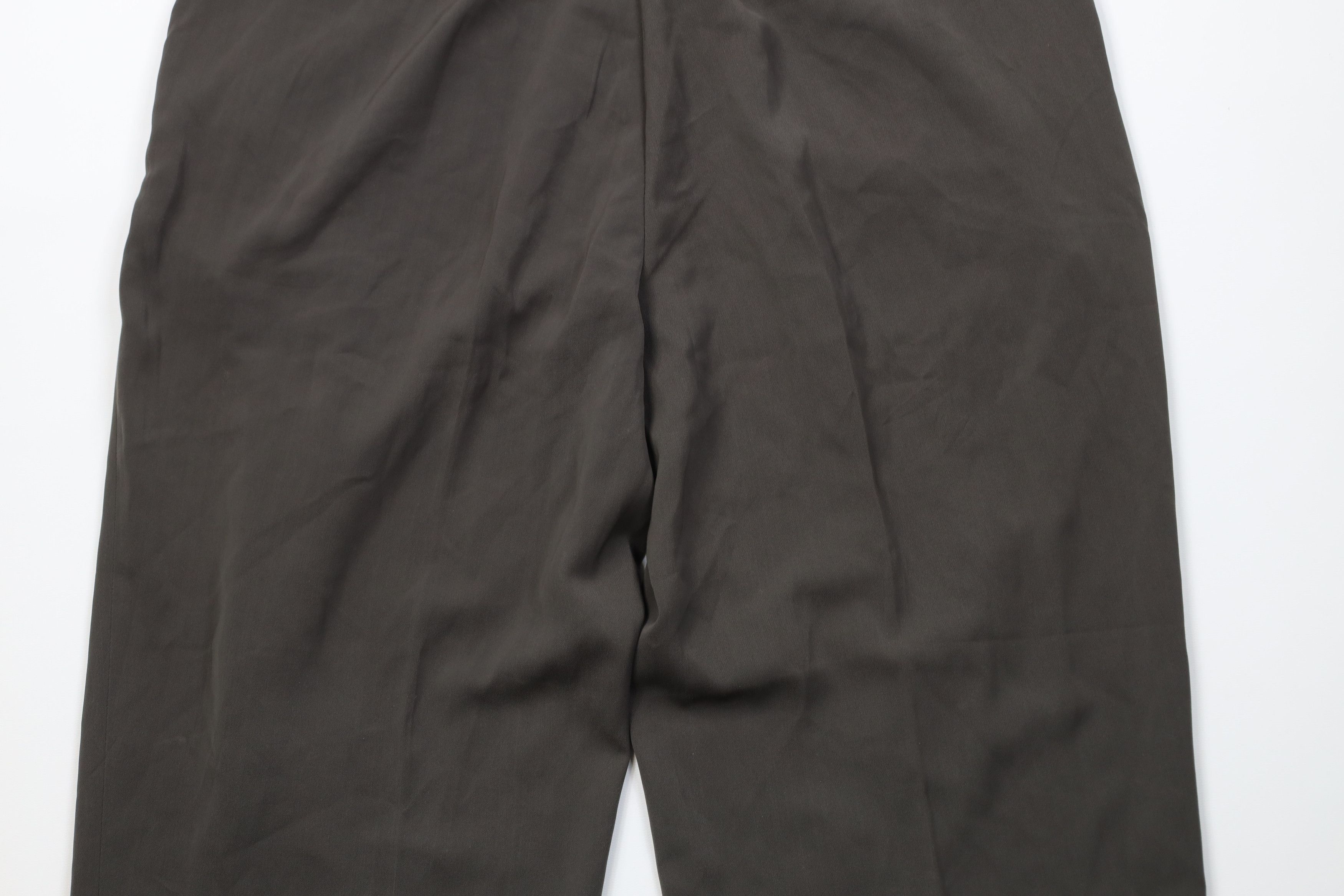 Vintage Deadstock Vintage 90s Streetwear Wide Leg Chino Pants Green Size US 36 / EU 52 - 11 Thumbnail