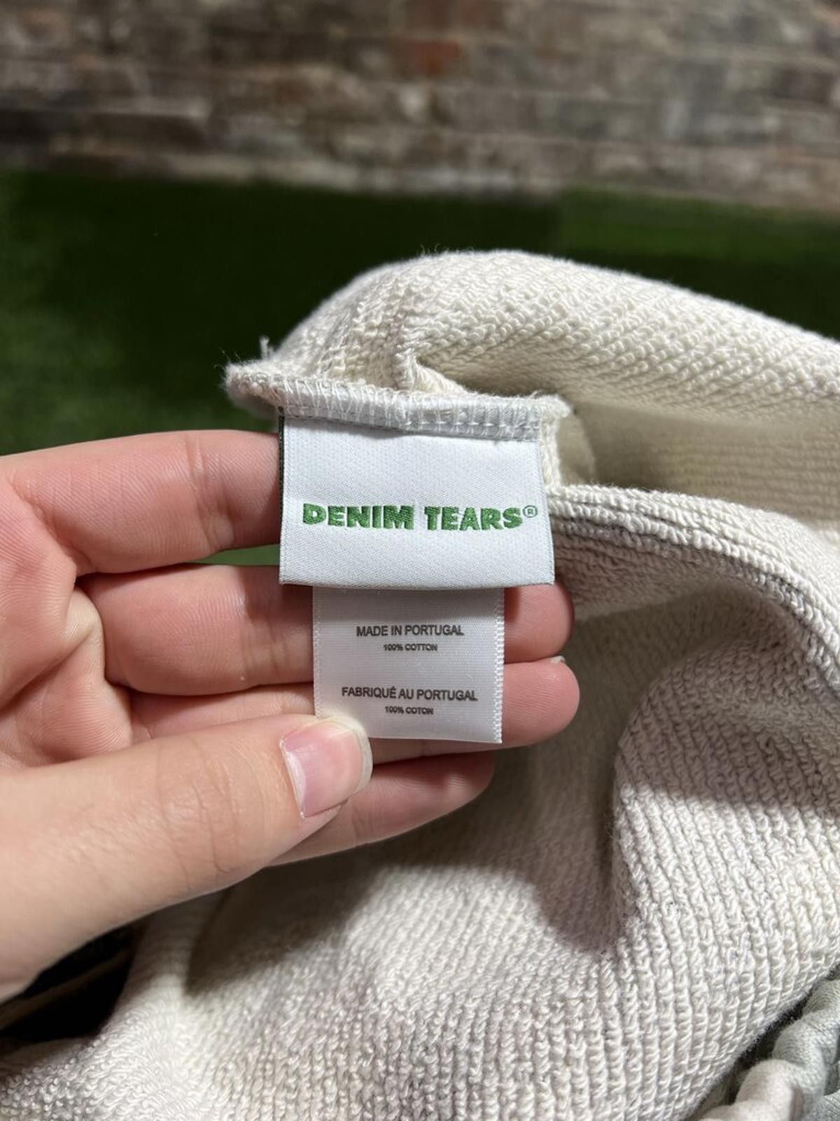DENIM TEARS Denim Tears Grey/White Sweatpanst Sz. L Size ONE SIZE - 4 Thumbnail