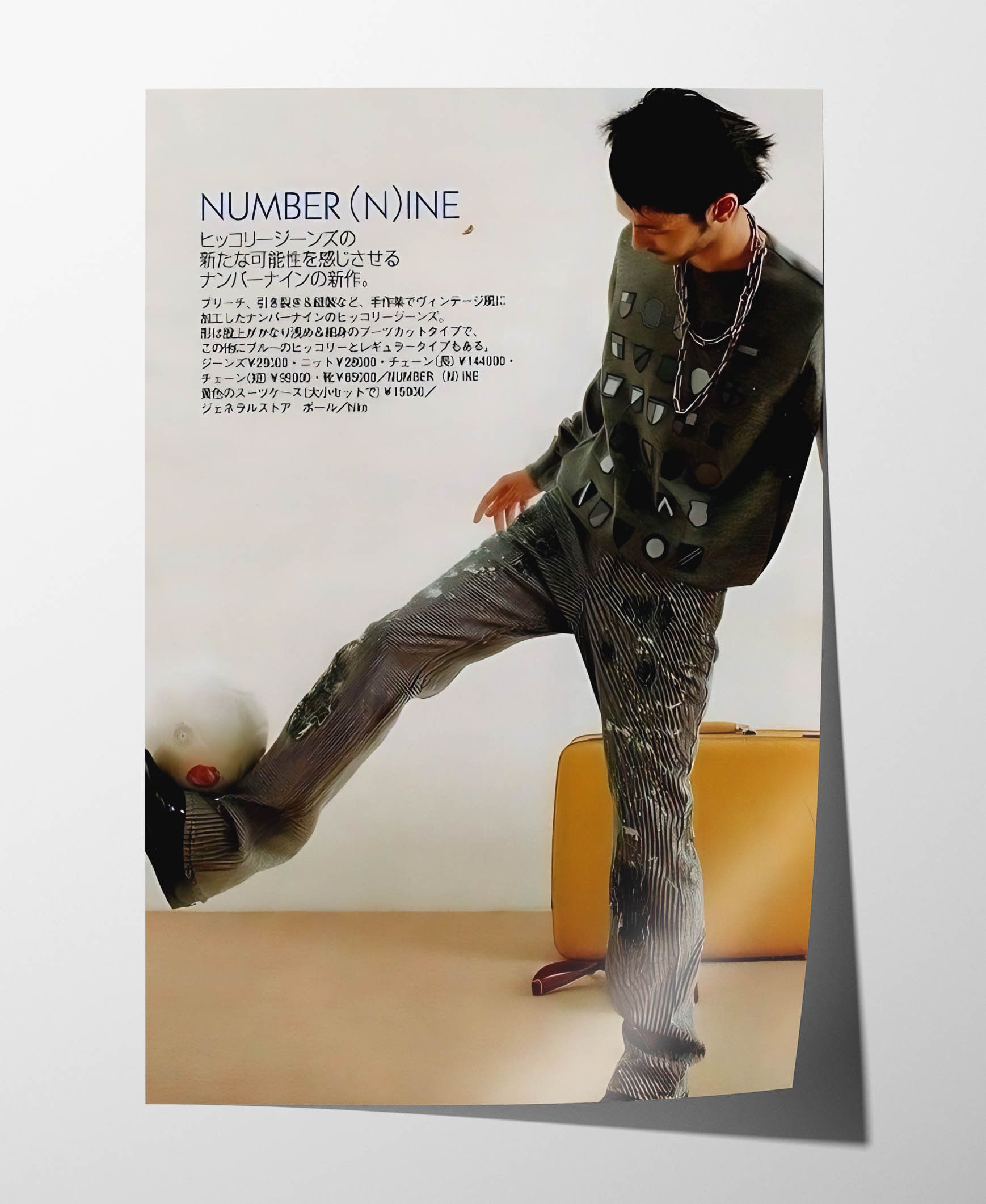 Number (N)ine SS02 “Cut Up” book white the last volume | Grailed
