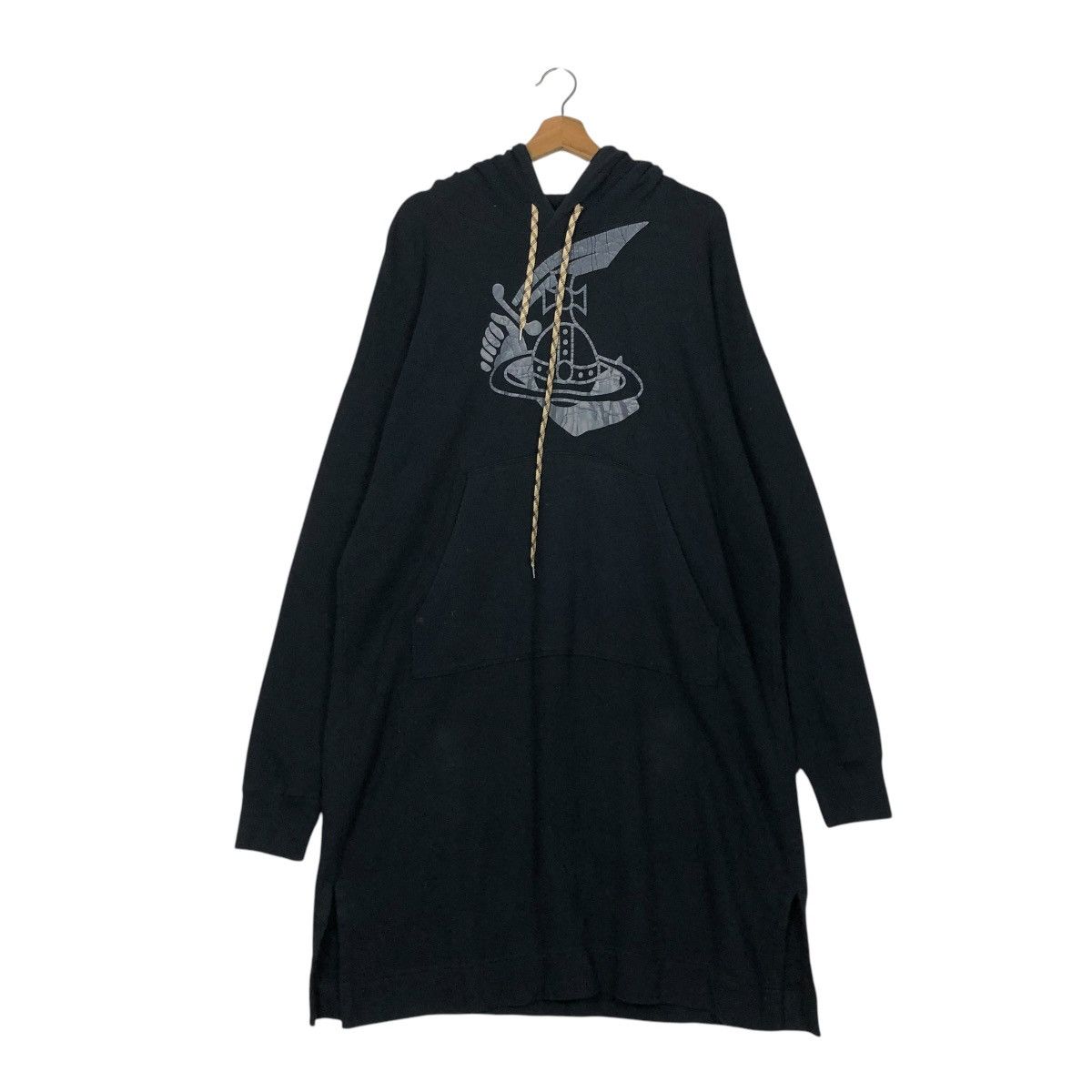 Vivienne Westwood 🔥VINTAGE HOODIE SWEATER VIVIENNE WESTWOOD ANGLOMANIA Size XS / US 0-2 / IT 36-38 - 14 Thumbnail