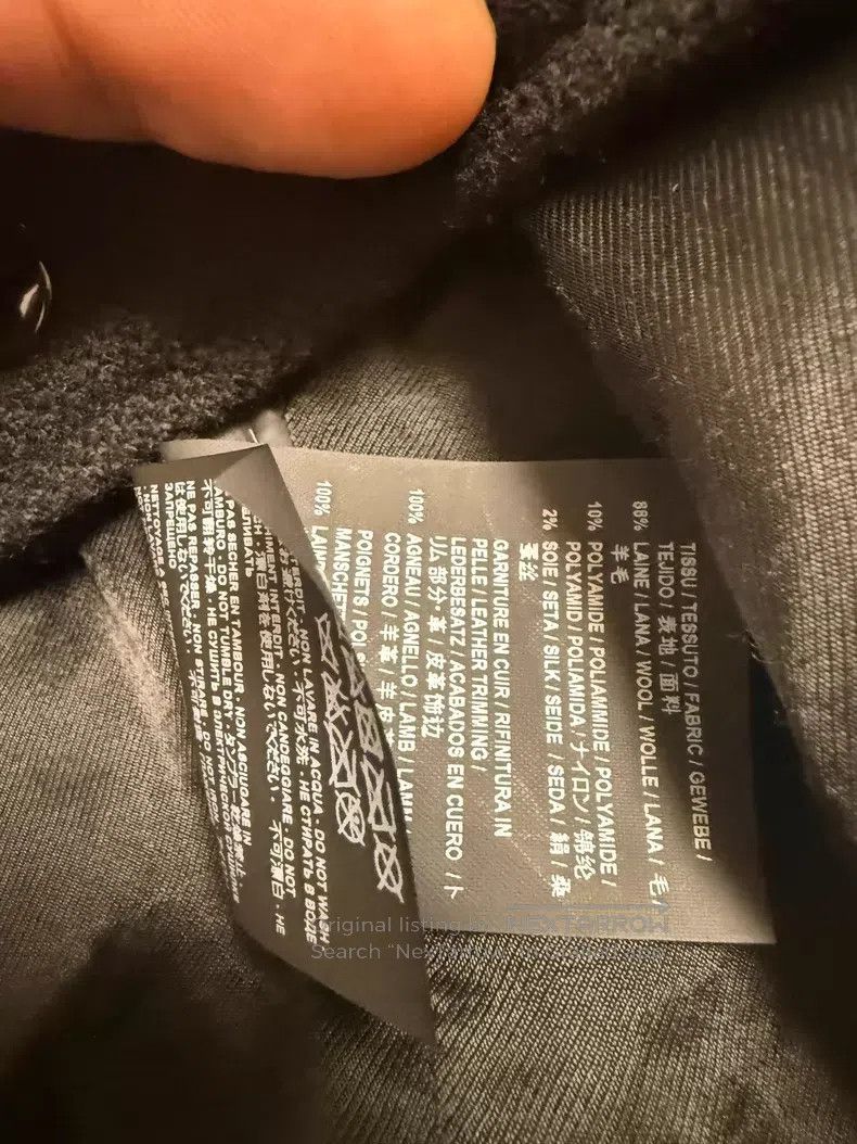 Saint Laurent Paris Saint Laurent Paris Black Baseball Jacket i Size US M / EU 48-50 / 2 - 4 Thumbnail