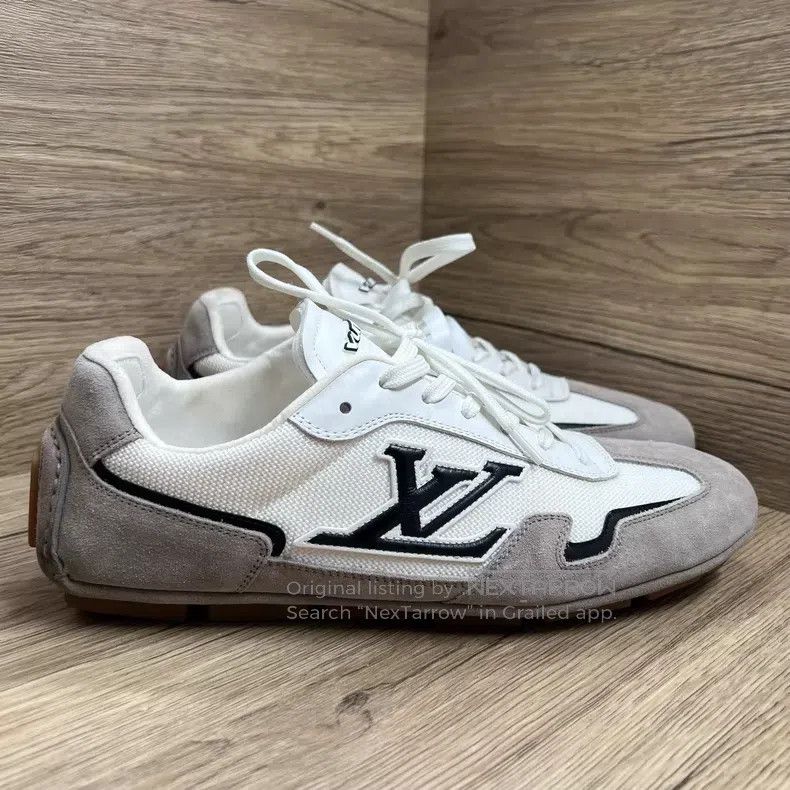 Louis Vuitton Louis Vuitton Rally Grey and Black Sneakers Size US 7 / EU 40 - 2 Thumbnail
