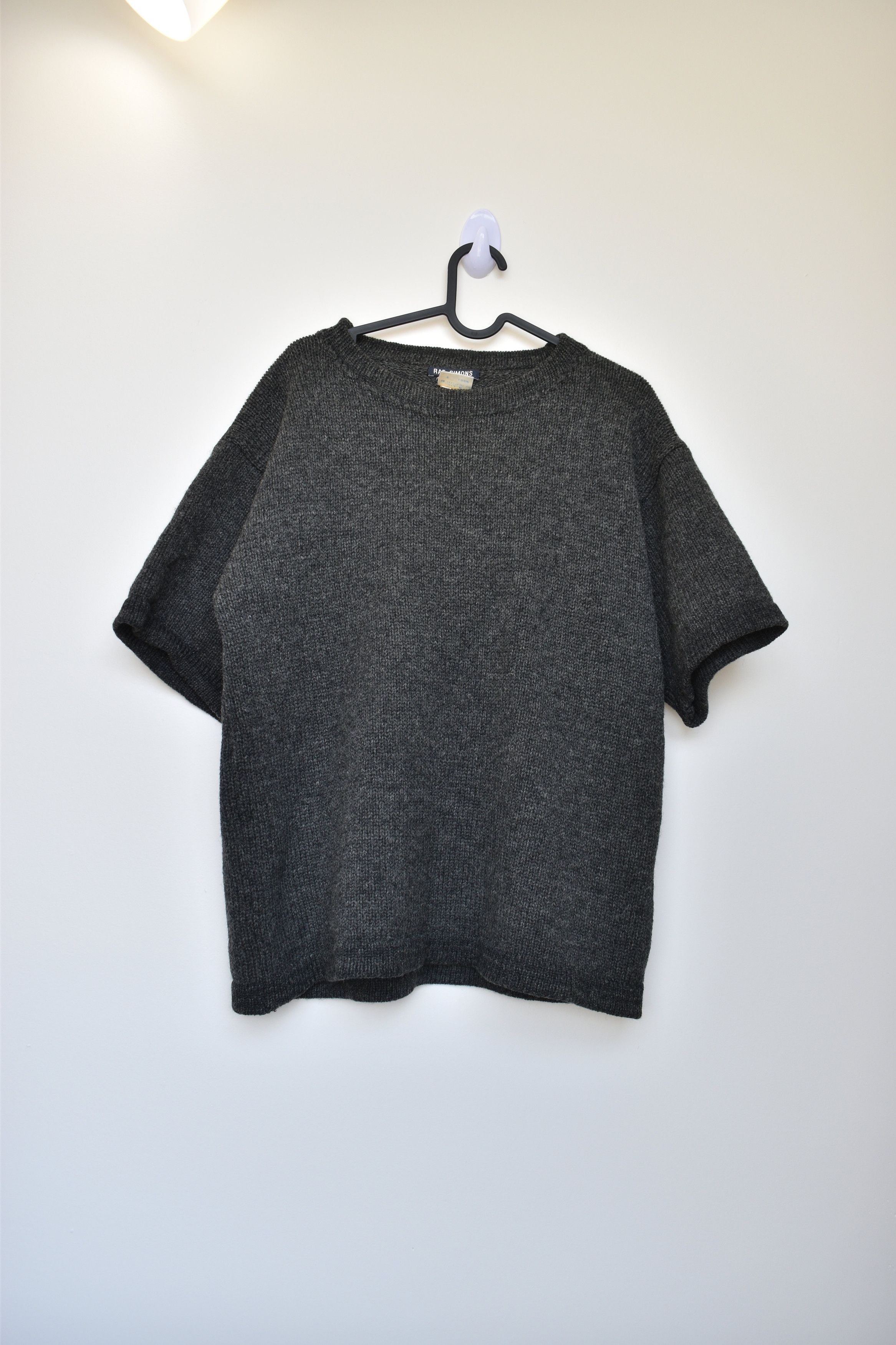 Raf Simons Raf Simons 90's Shetland Wool Sweater Shirt Tee Knit Tunic Size US S / EU 44-46 / 1 - 1 Thumbnail