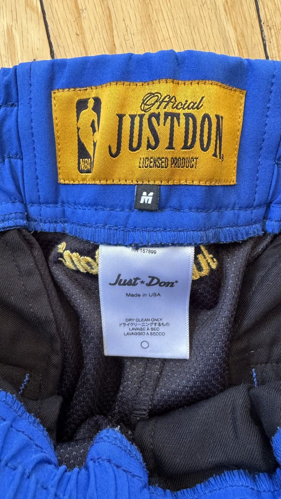 Just Don Just Don x NBA Track pants (warriors) Size US 31 - 6 Thumbnail