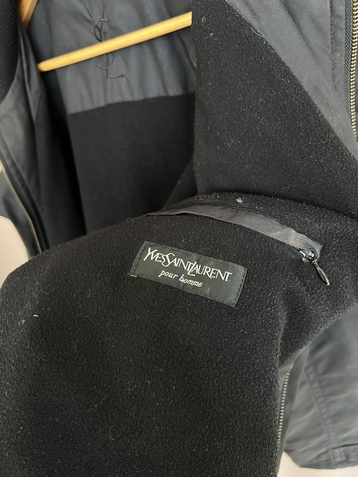 Vintage × Yves Saint Laurent Yves Saint Laurent Jacket Parka Pockets Mens Full Zip Size US L / EU 52-54 / 3 - 12 Thumbnail