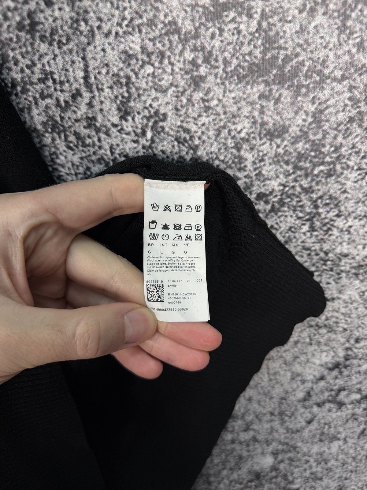 Hugo Boss Hugo Boss Extrafine Merino Wool Crew Sweater Pullover Size L Size US L / EU 52-54 / 3 - 7 Thumbnail