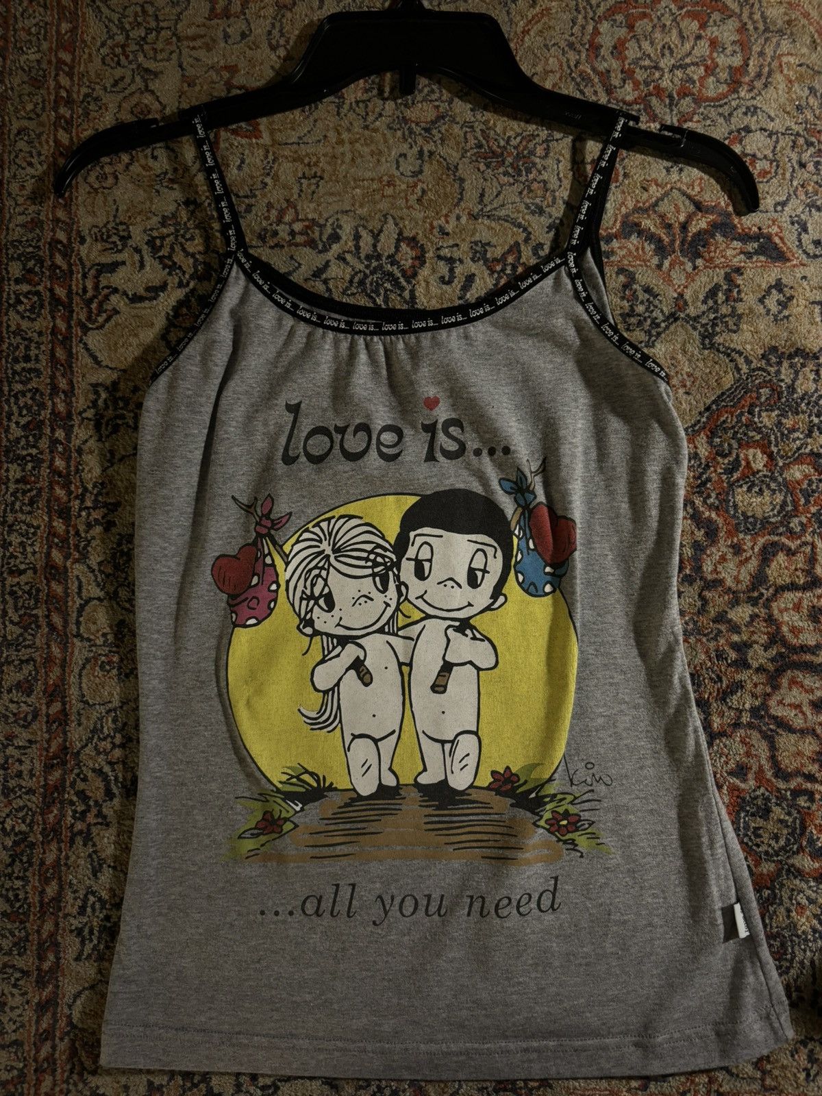 Vintage Kim Casali Love is top Size S / US 4 / IT 40 - 1 Thumbnail