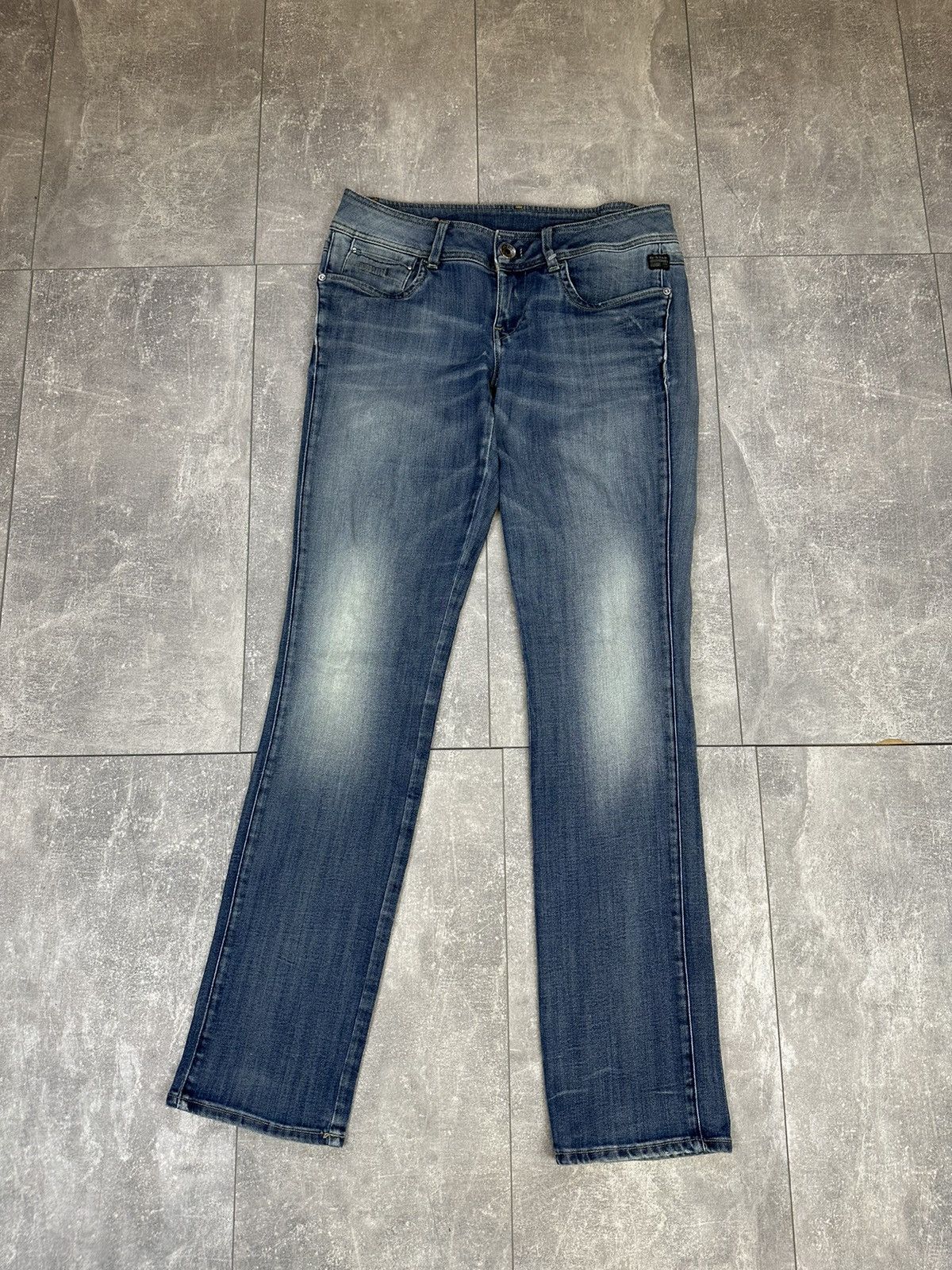 G-Star Men’s Japanese G Star raw blue jeans pants Size US 30 / EU 46 - 2 Thumbnail