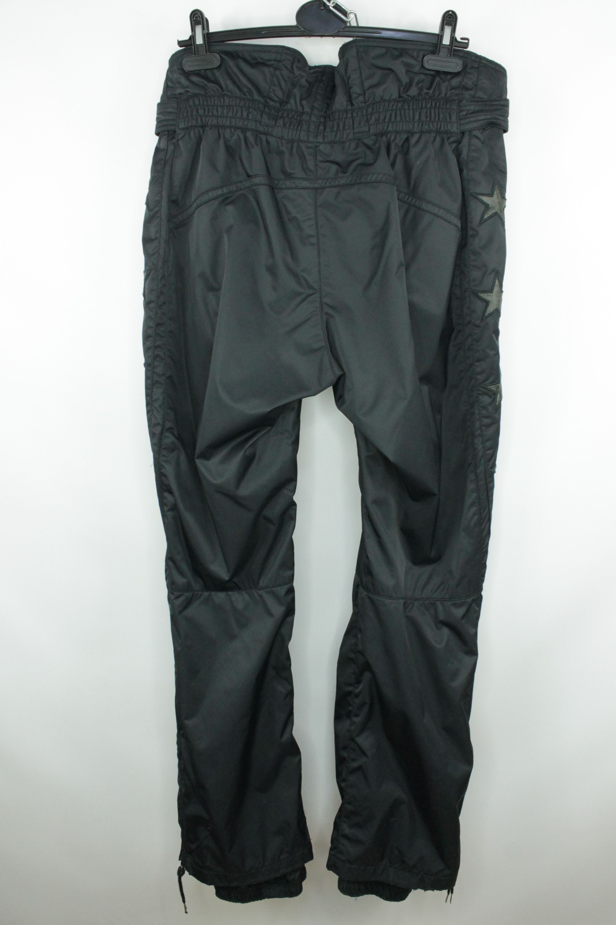 JET SET JET SET Black Nylon Ski Iconic Star Pants Women's Size 36" / US 14 / IT 50 - 7 Thumbnail