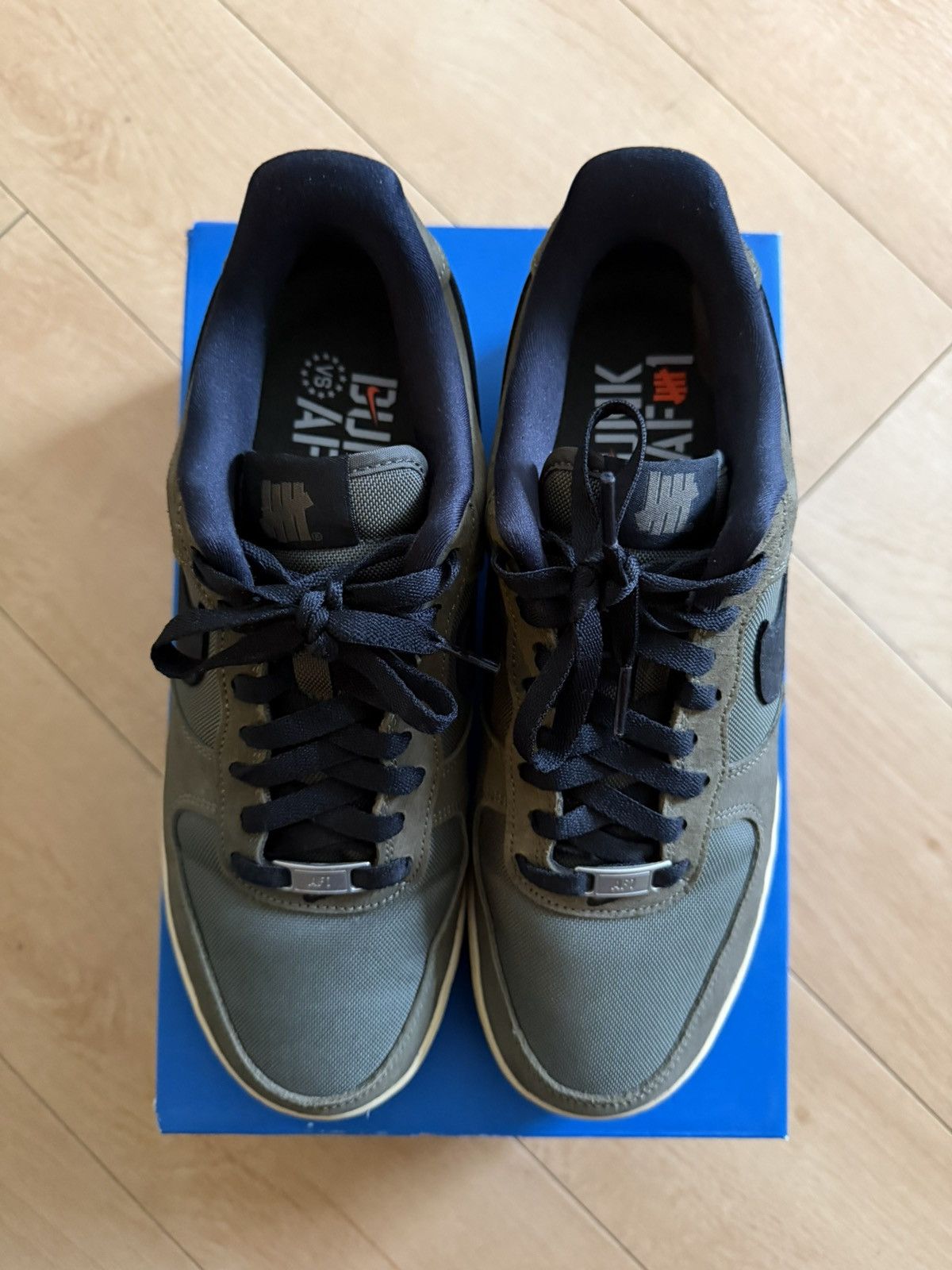 Nike × Undefeated Nike x Undefeated Air Force 1 “Ballistic” Size US 10 / EU 43 - 4 Thumbnail