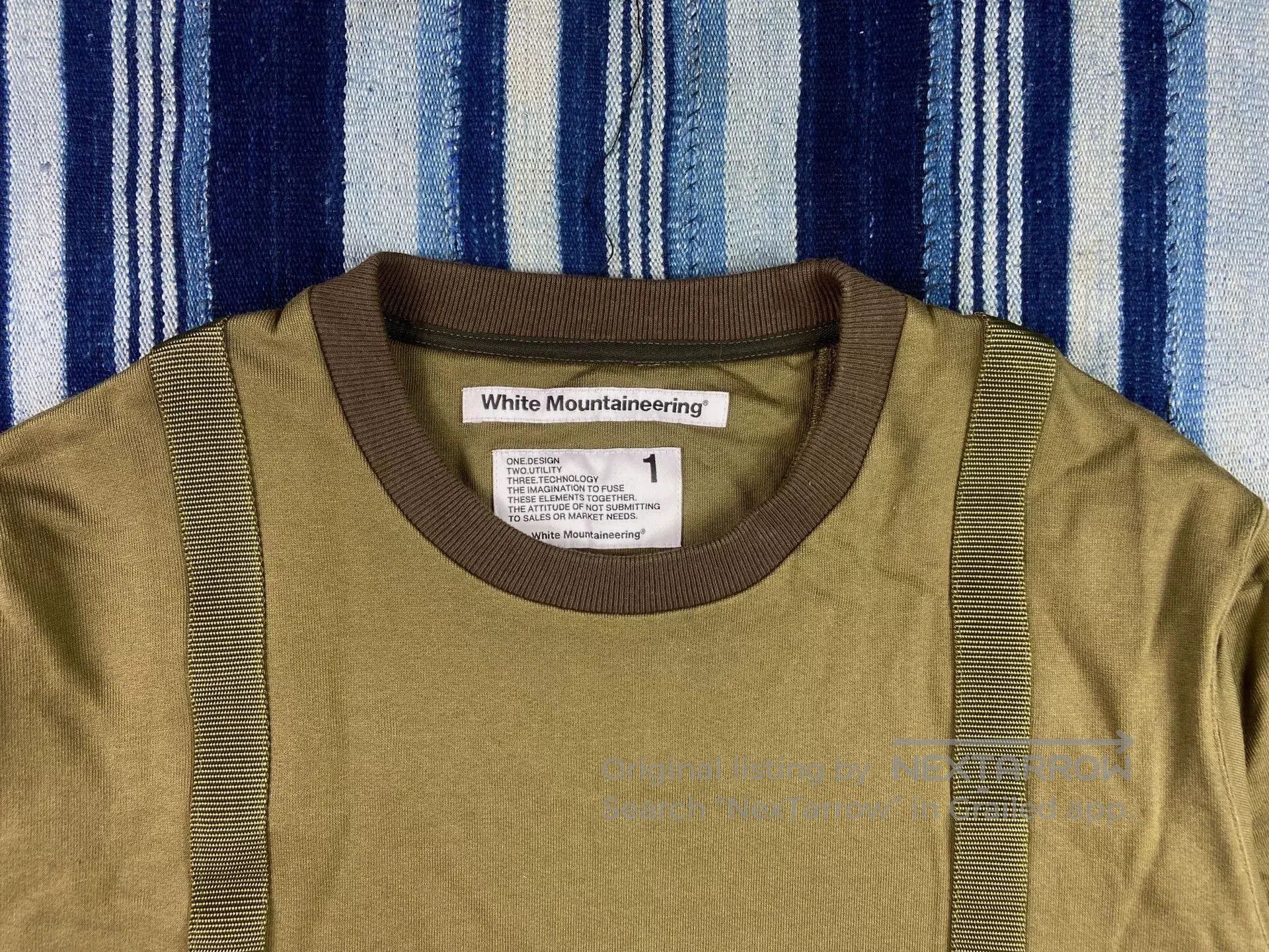 White Mountaineering white mountaineering hunting pocket sweatshirt. Size US L / EU 52-54 / 3 - 6 Thumbnail