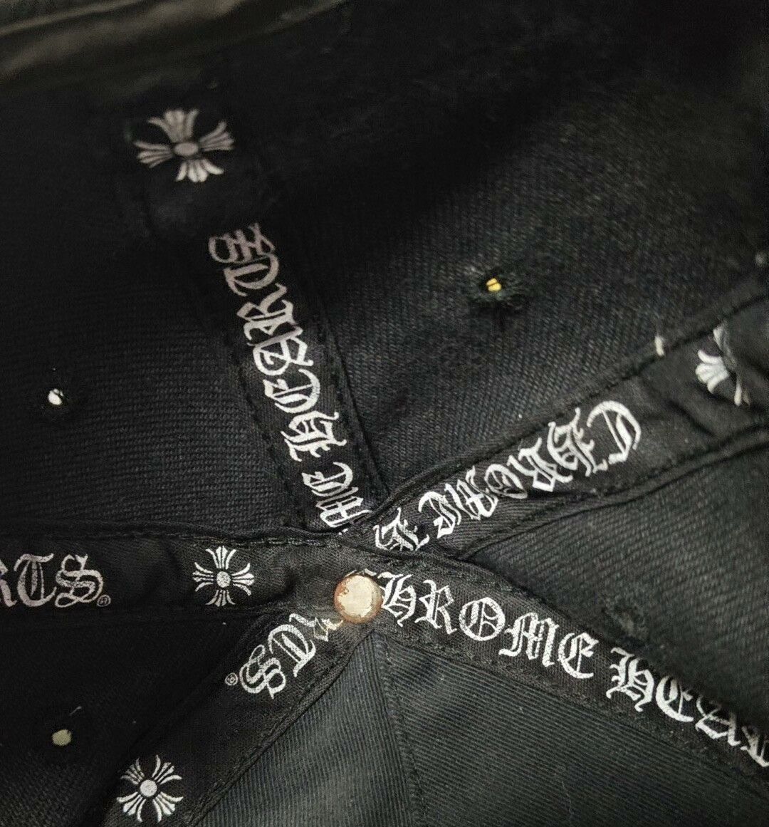 Chrome Hearts Chrome Hearts Floral Cross Wool Hat Size ONE SIZE - 3 Thumbnail