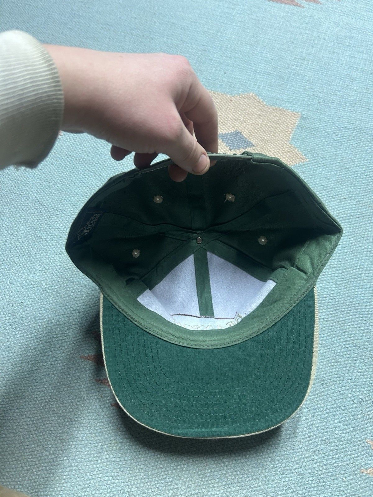 Vintage Vintage SnapBack hat Branson Missouri country music green Size ONE SIZE - 5 Thumbnail