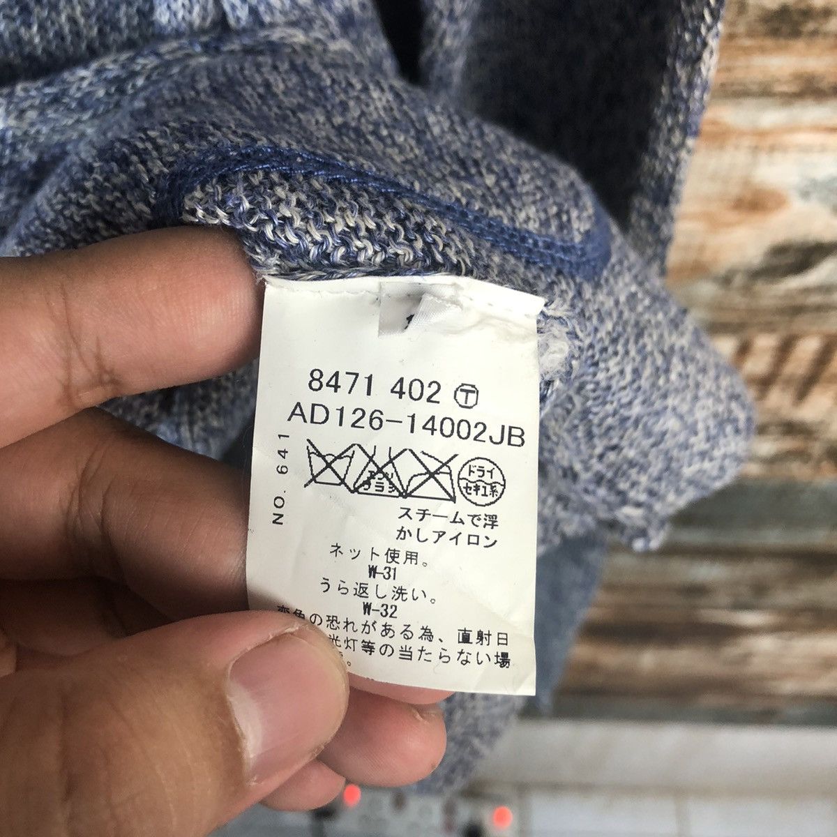 Boycott × Homespun Knitwear BoyCott Blue Cardigan Knitwear #A1285 Size M / US 6-8 / IT 42-44 - 11 Thumbnail