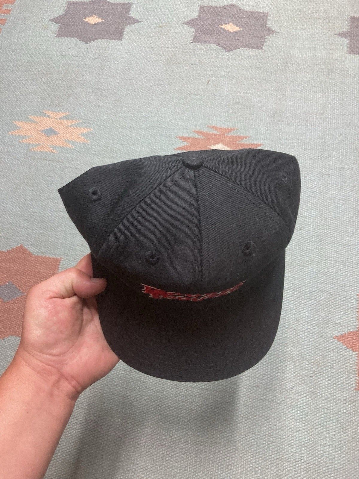 Vintage SnapBack hat double trouble Travis Tritt Marty Stuart countr Size ONE SIZE - 3 Thumbnail