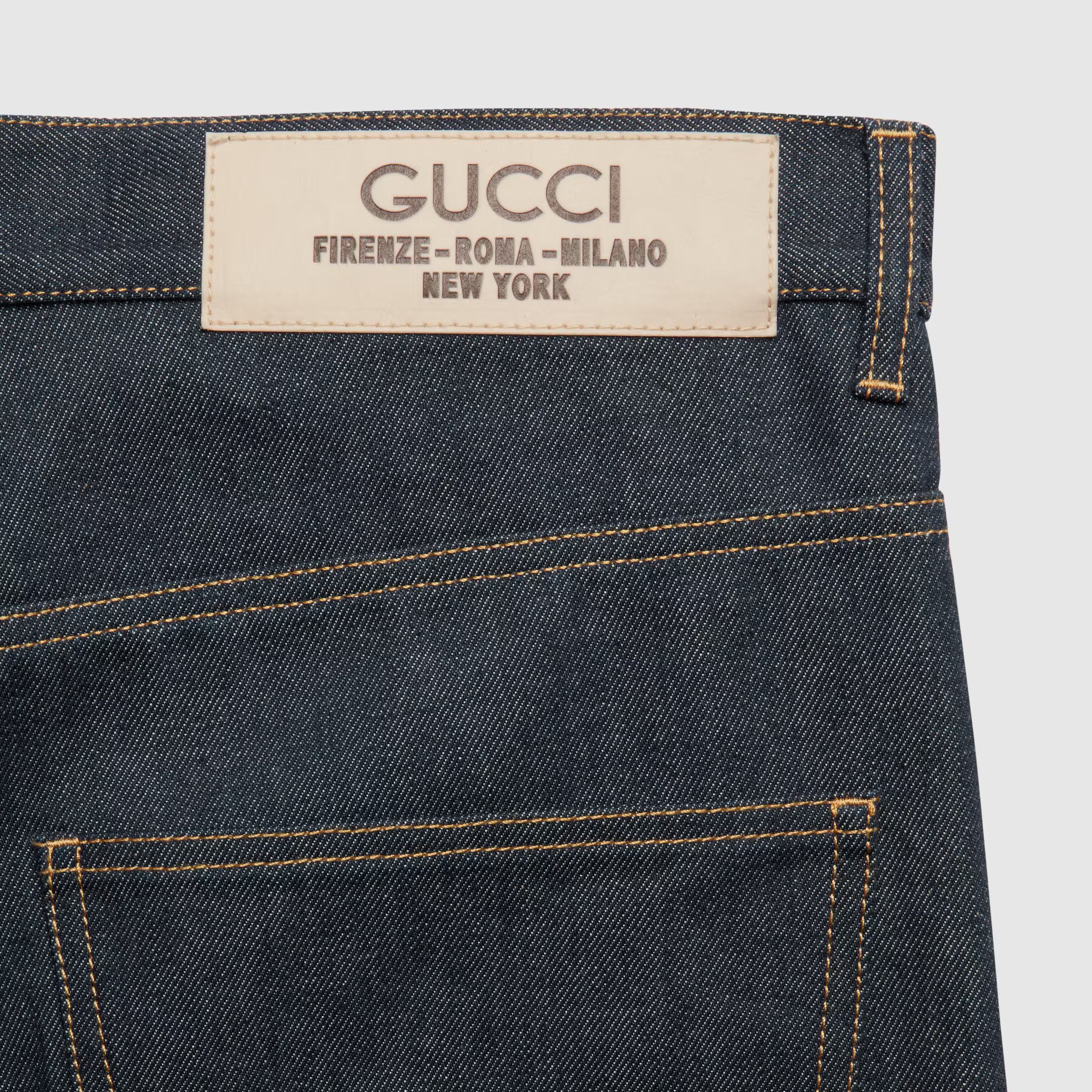GUCCI｜JEANS (758152 XDCN6 4100) Gucci GUCCI JEANS PANTS CARGO MONOGRAM GG LOGO ‎758152 XDCN6