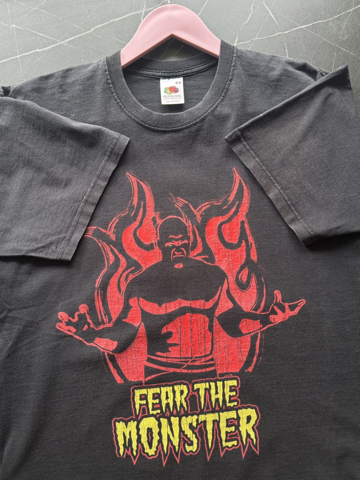 WWE Vintage 2001 WWE Kane Fear The Monster T Shirt Size US M / EU 48-50 / 2 - 4 Thumbnail