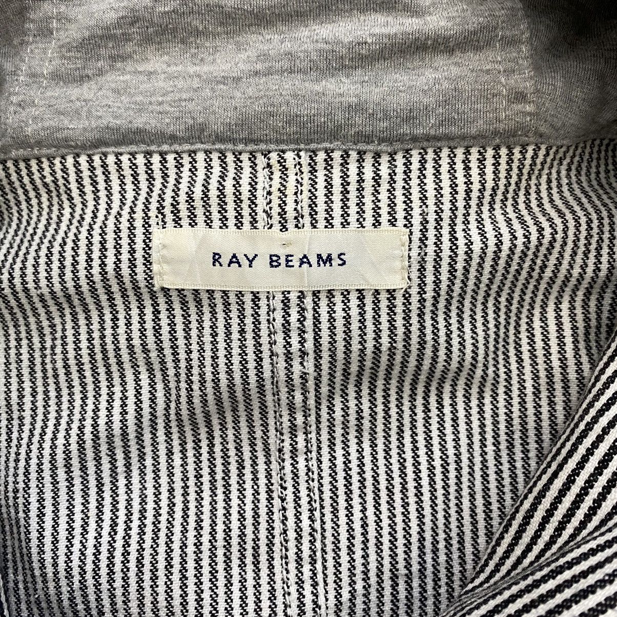 Other RAY BEAMS Hickory Stripes Three Quater Sleeve Hoodie Size US M / EU 48-50 / 2 - 3 Thumbnail