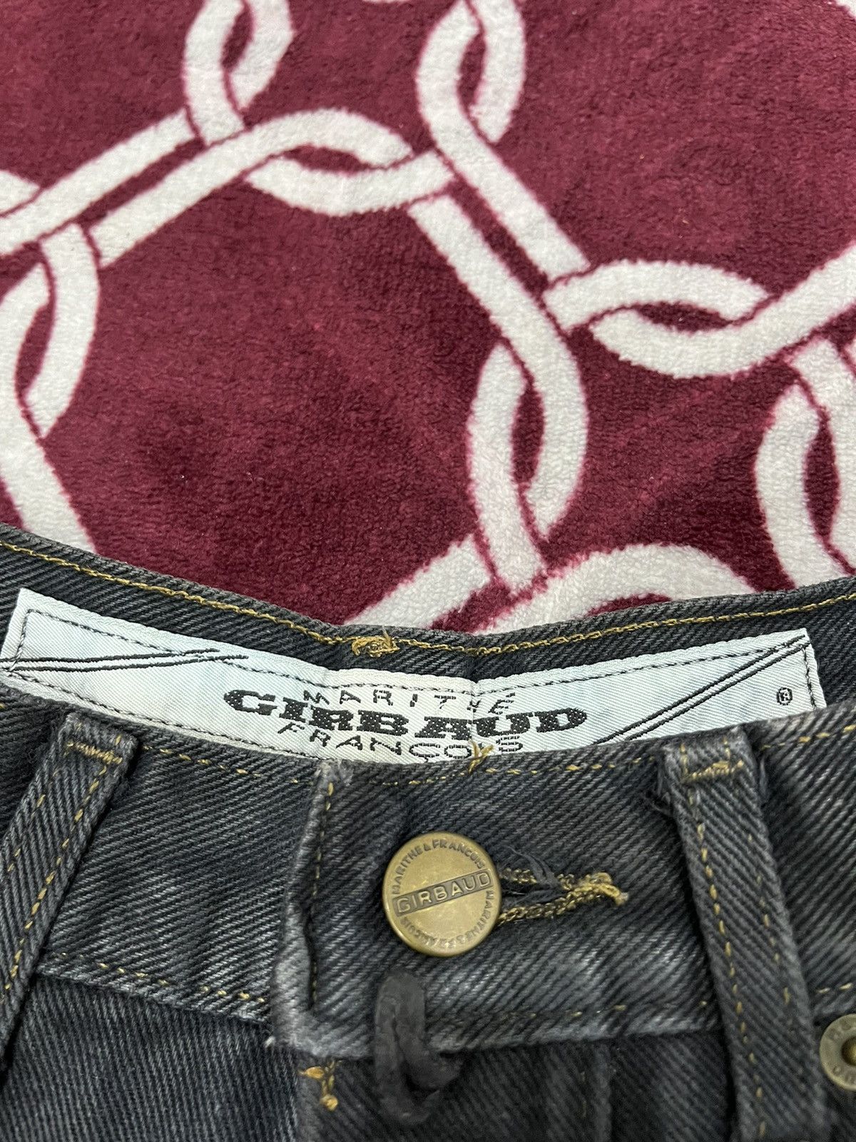 Marithe + Francois Girbaud Vintage Marithe Francois Girbaud MFG Black Faded Denim Size US 30 / EU 46 - 9 Thumbnail