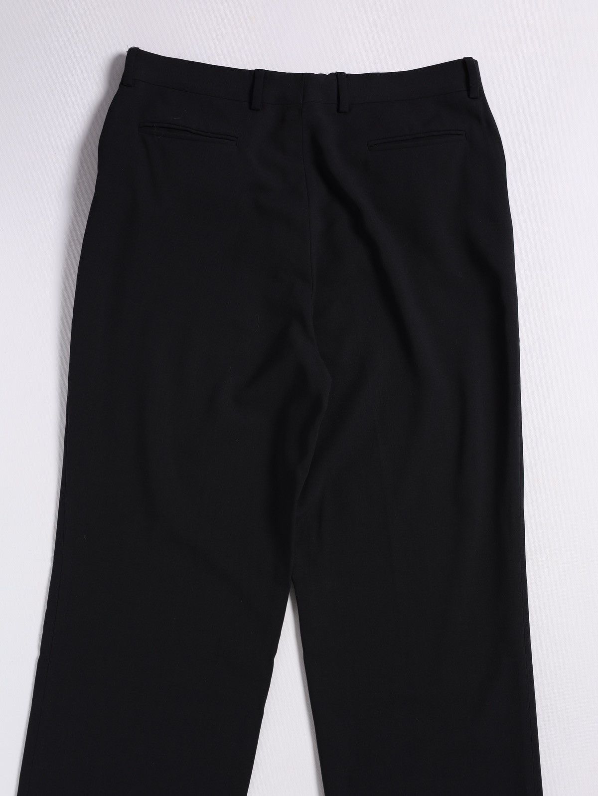 Gucci Gucci Dark Navy Suit Trousers Wool Tailored Pants Vintage Size US 31 - 14 Thumbnail