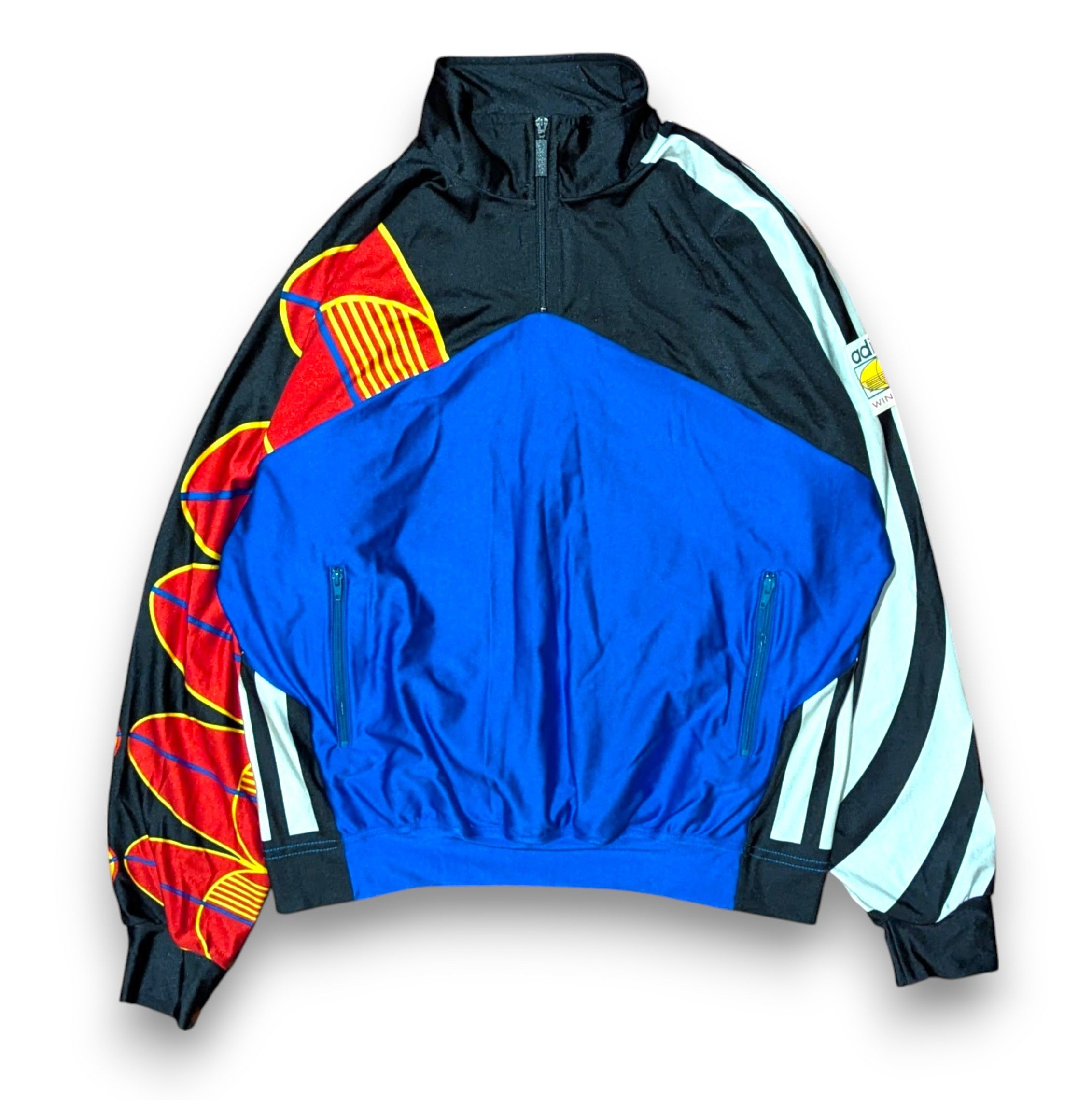 未使用 GUCCI × adidas Cotton Jersey Zip JKT Gucci x adidas Cotton Jersey Zip Jacket Beige/Black - US