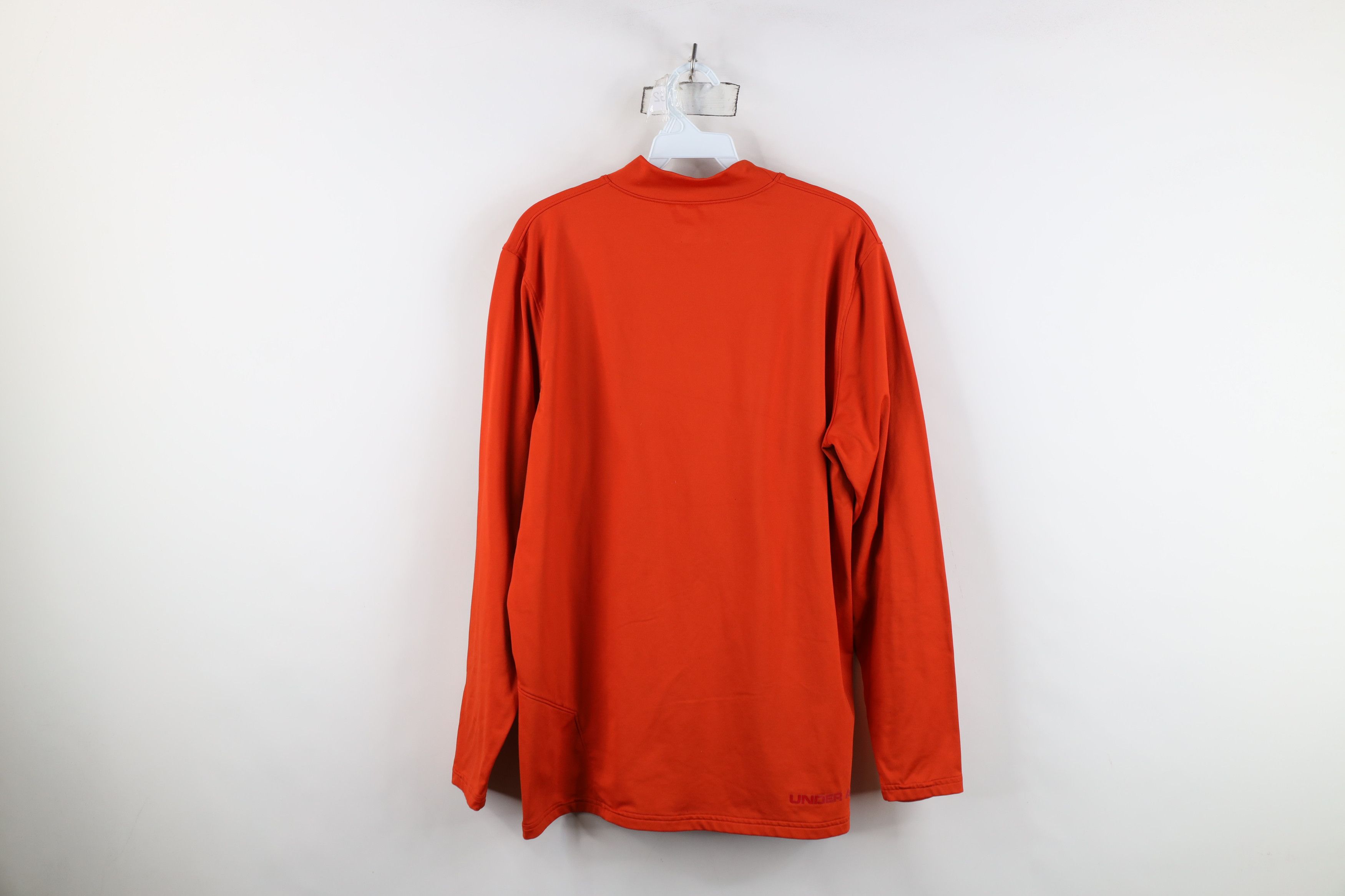 Under Armour Under Armour Compression Mock Neck Training T-Shirt Orange Size US L / EU 52-54 / 3 - 15 Thumbnail