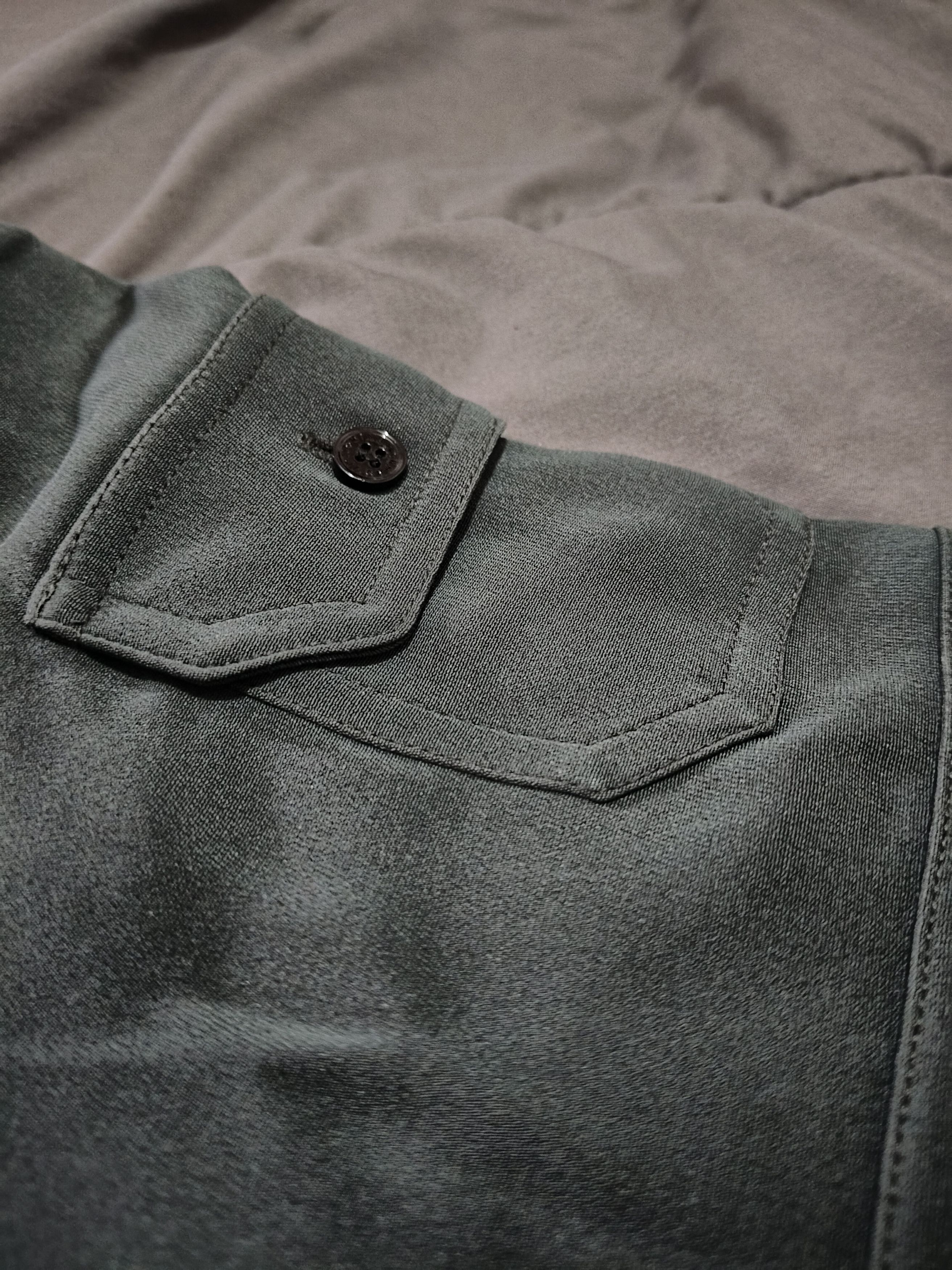 Victoria Beckham Victoria Beckham Fitted Utility Shirt Steel Grey Size M / US 6-8 / IT 42-44 - 3 Thumbnail