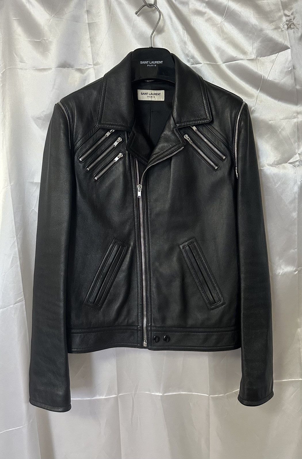 Hedi Slimane × Saint Laurent Paris aw16 guitar leather