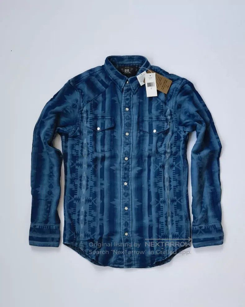 RRL Ralph Lauren RRL Ralph Lauren Style 15, silver collar button, tradition Size US S / EU 44-46 / 1 - 1 Thumbnail