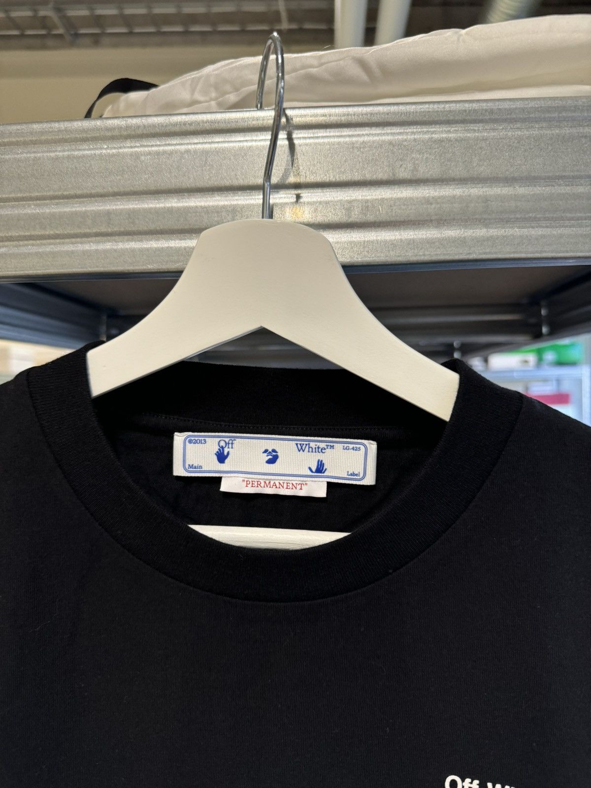 Off-White Off-White Logo Printed T-Shirt NEW 450$ Size US L / EU 52-54 / 3 - 2 Thumbnail