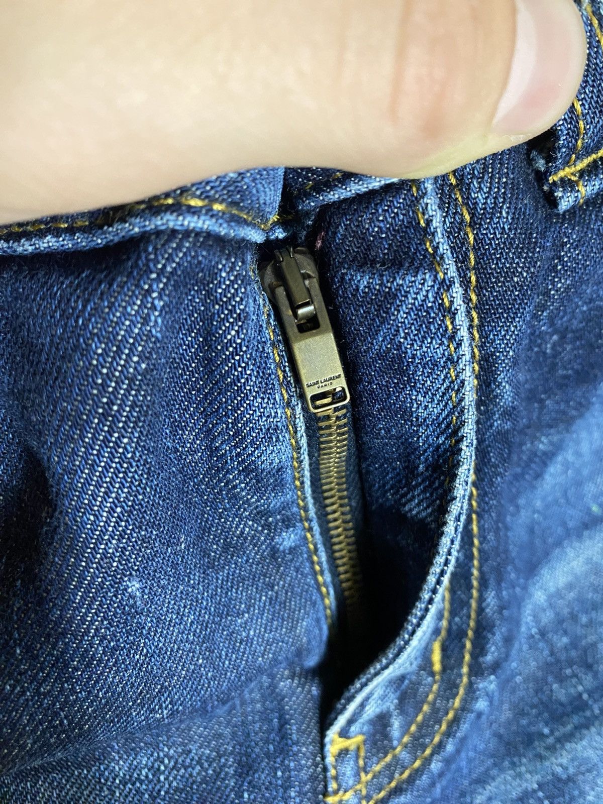 Saint Laurent Paris Saint Laurent d02 mudwash denim Size 26" / US 2 / IT 38 - 5 Thumbnail