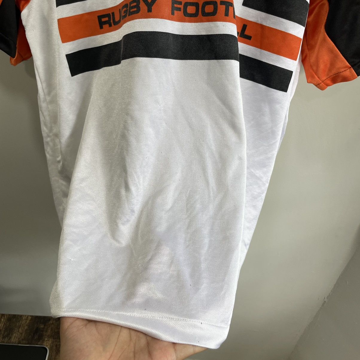 Asics Vintage Rugby Home Asics Size US L / EU 52-54 / 3 - 3 Thumbnail