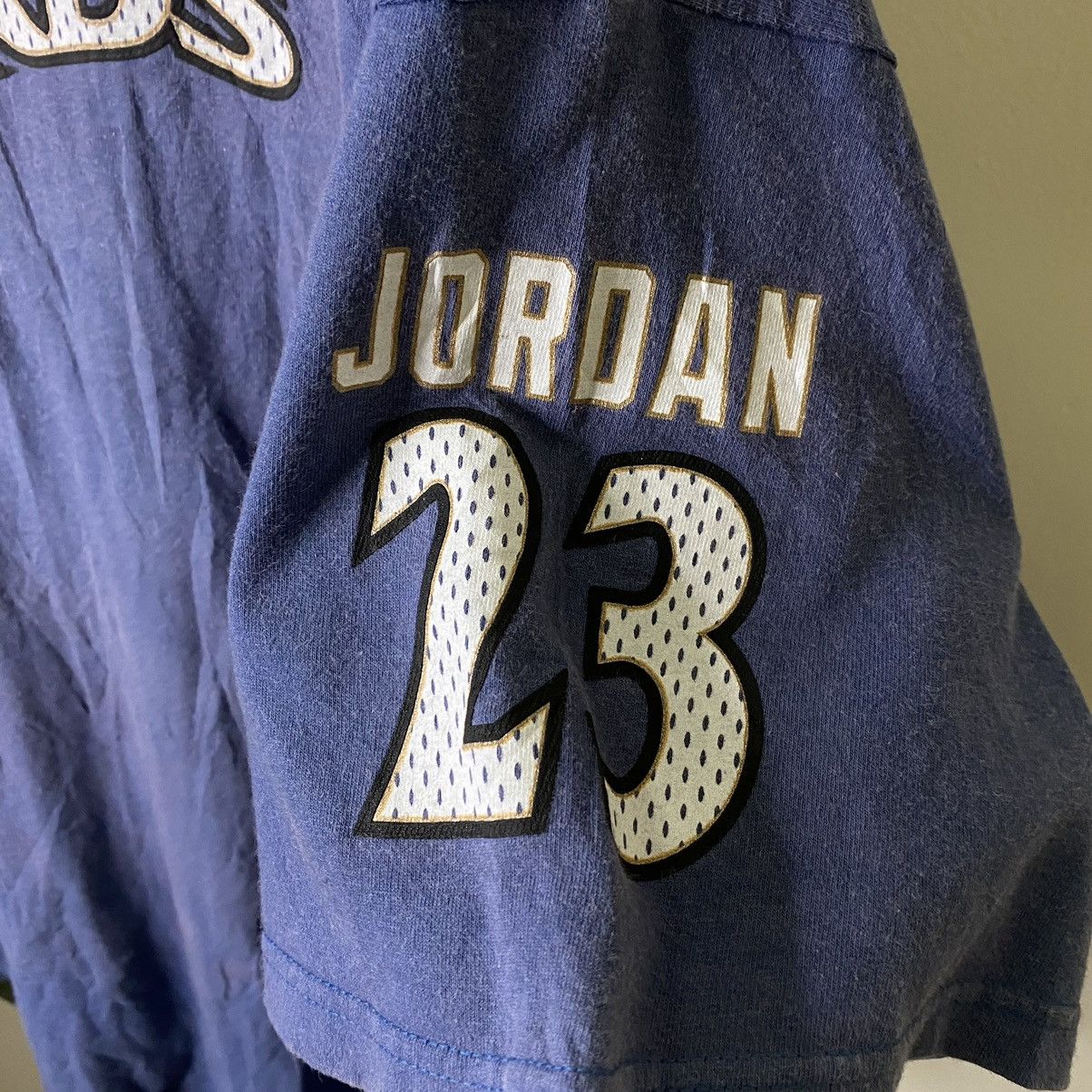Nike 2001 Nike Team Center Swoosh x Michael Jordan Wizards NBA T Size US XL / EU 56 / 4 - 3 Thumbnail