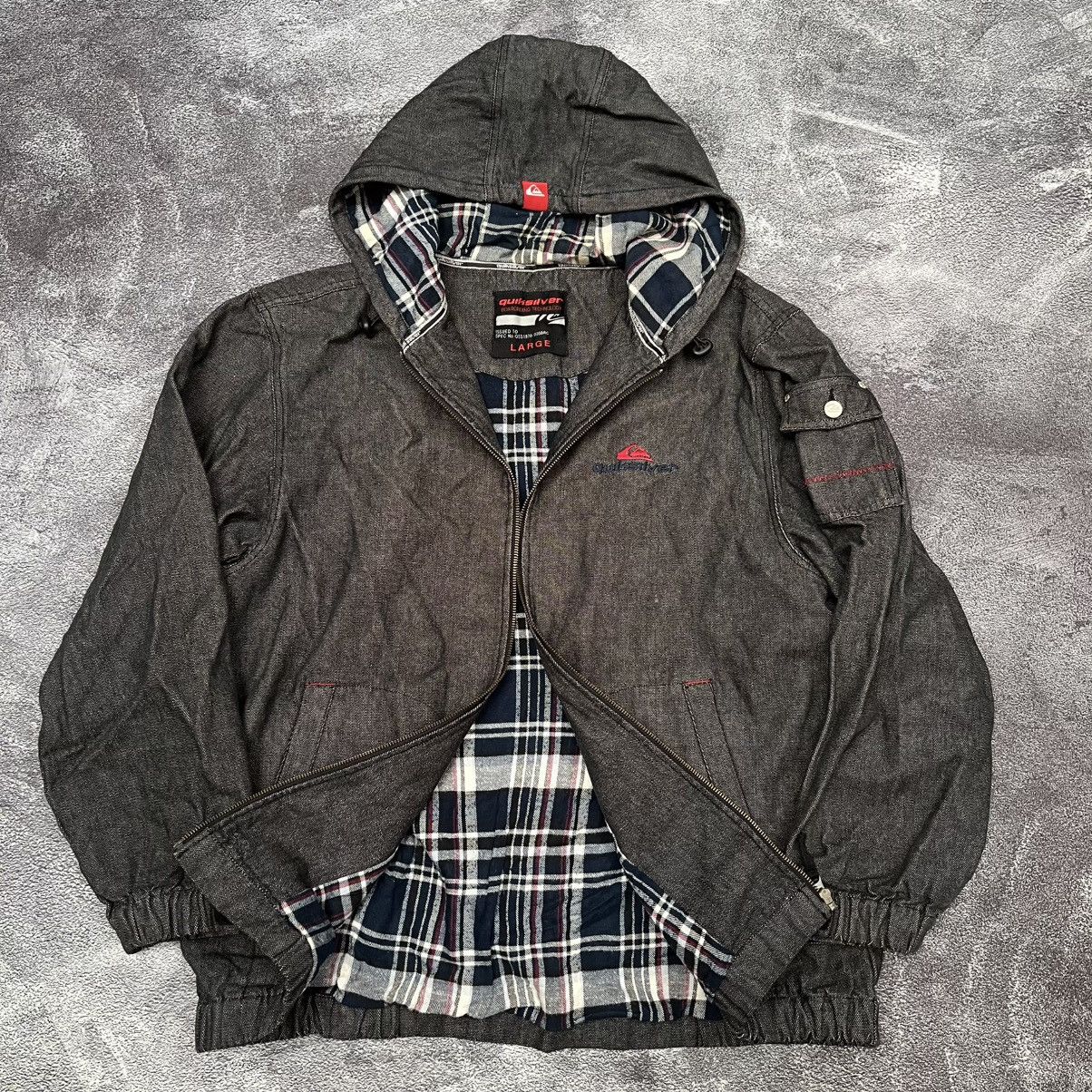 Quiksilver Vintage 90s Quiksilver Denim Jacket Size US L / EU 52-54 / 3 - 2 Thumbnail